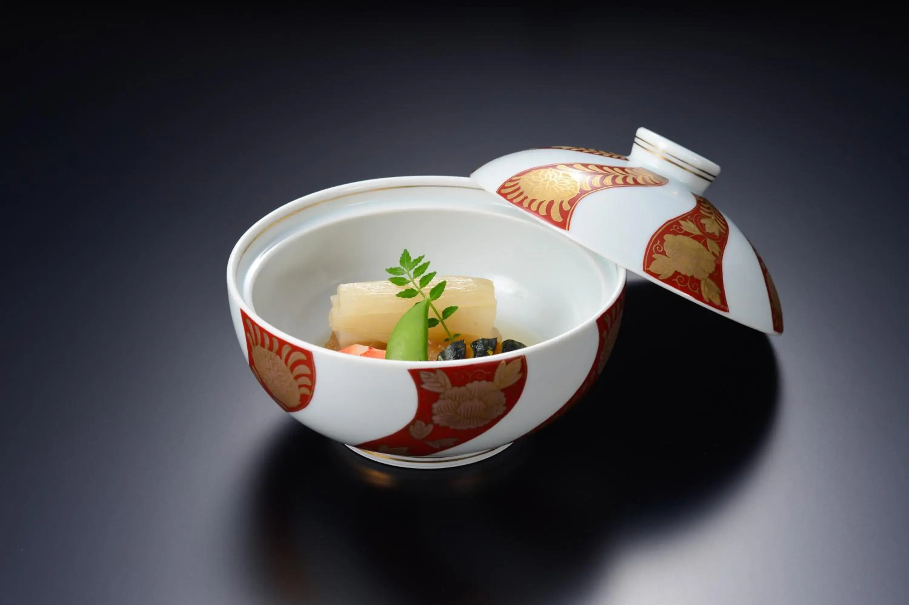 Food close-up in Hakone Onsen Ryokan Yaeikan Food close-up in Hakone Onsen Ryokan Yaeikan