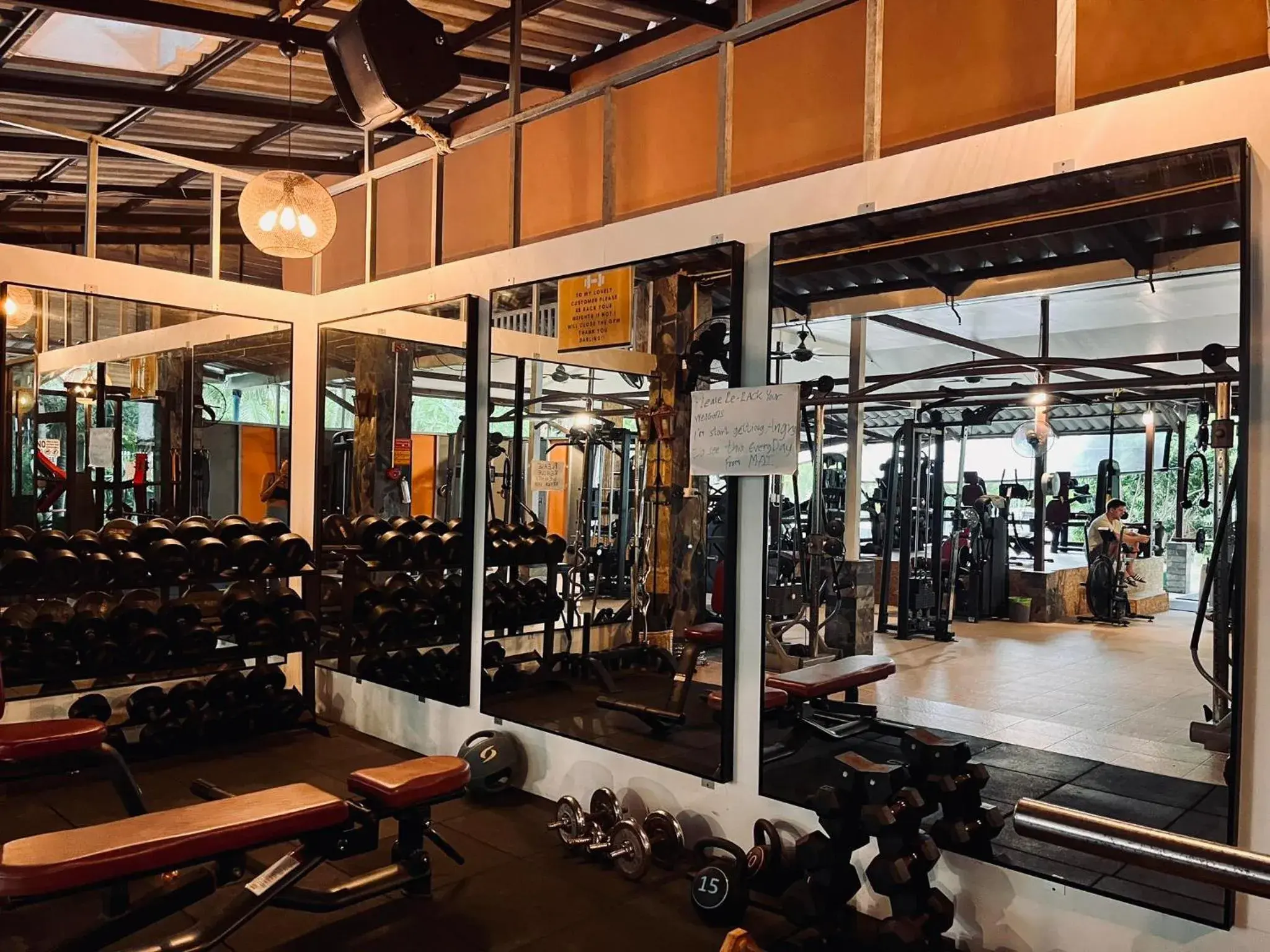 Fitness centre/facilities in Sabaii Bay Resort Fitness centre/facilities in Sabaii Bay Resort