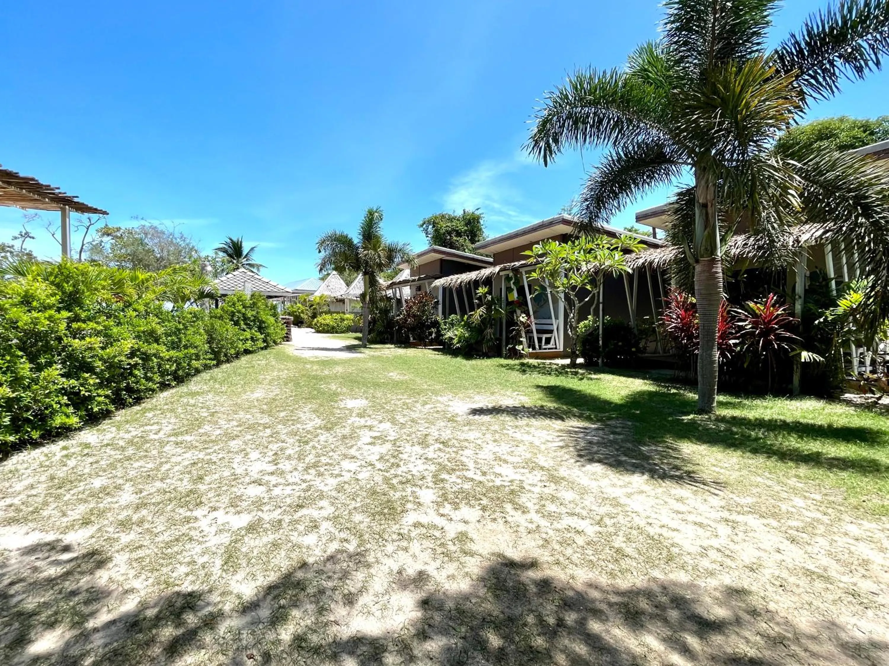 Garden in Sabaii Bay Resort