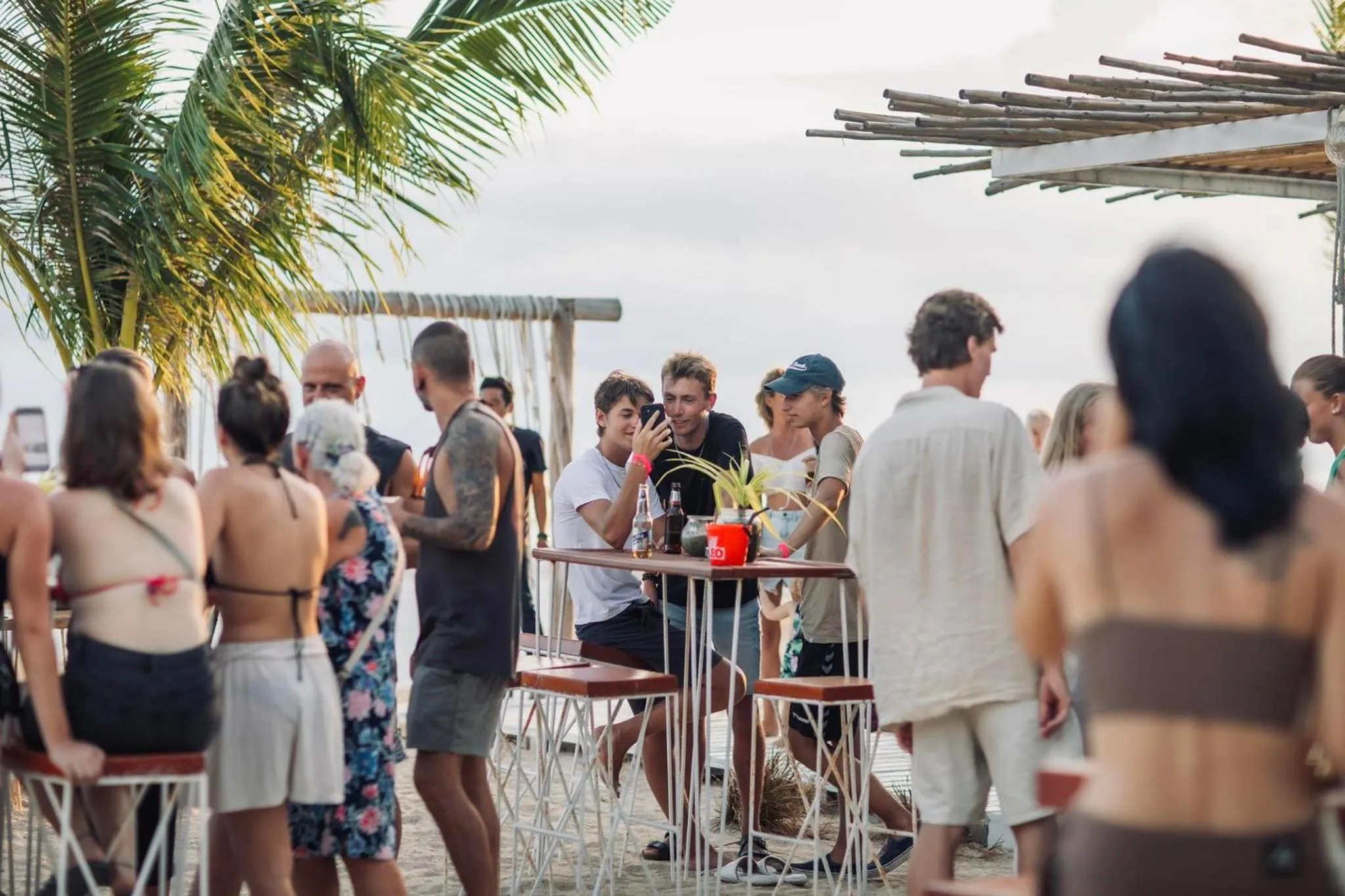 People in Sabaii Bay Resort