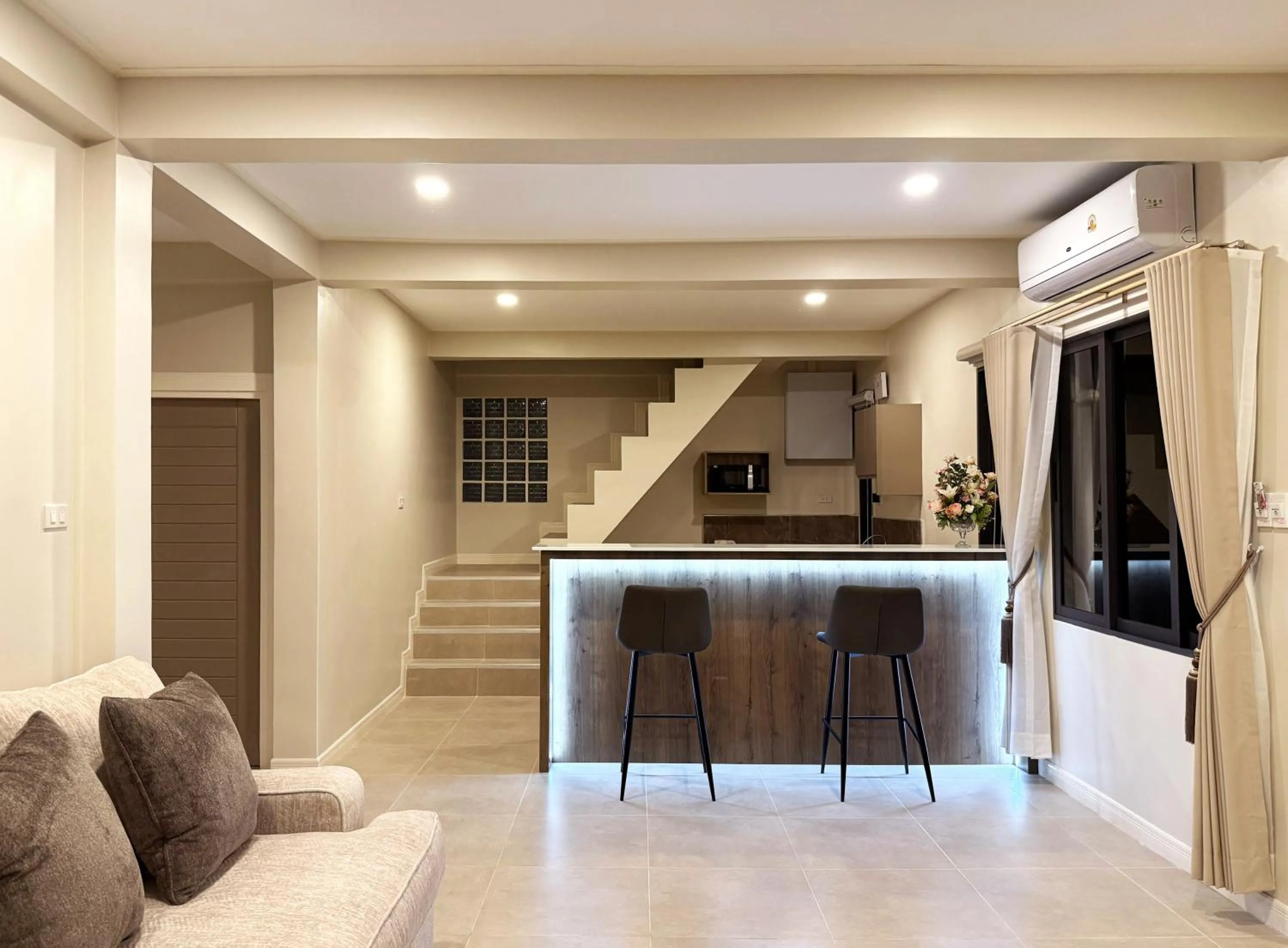 Kitchen or kitchenette in Sabaii Bay Resort