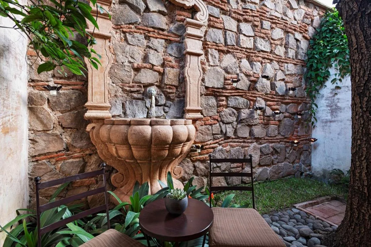 Garden view in El Convento Boutique Hotel