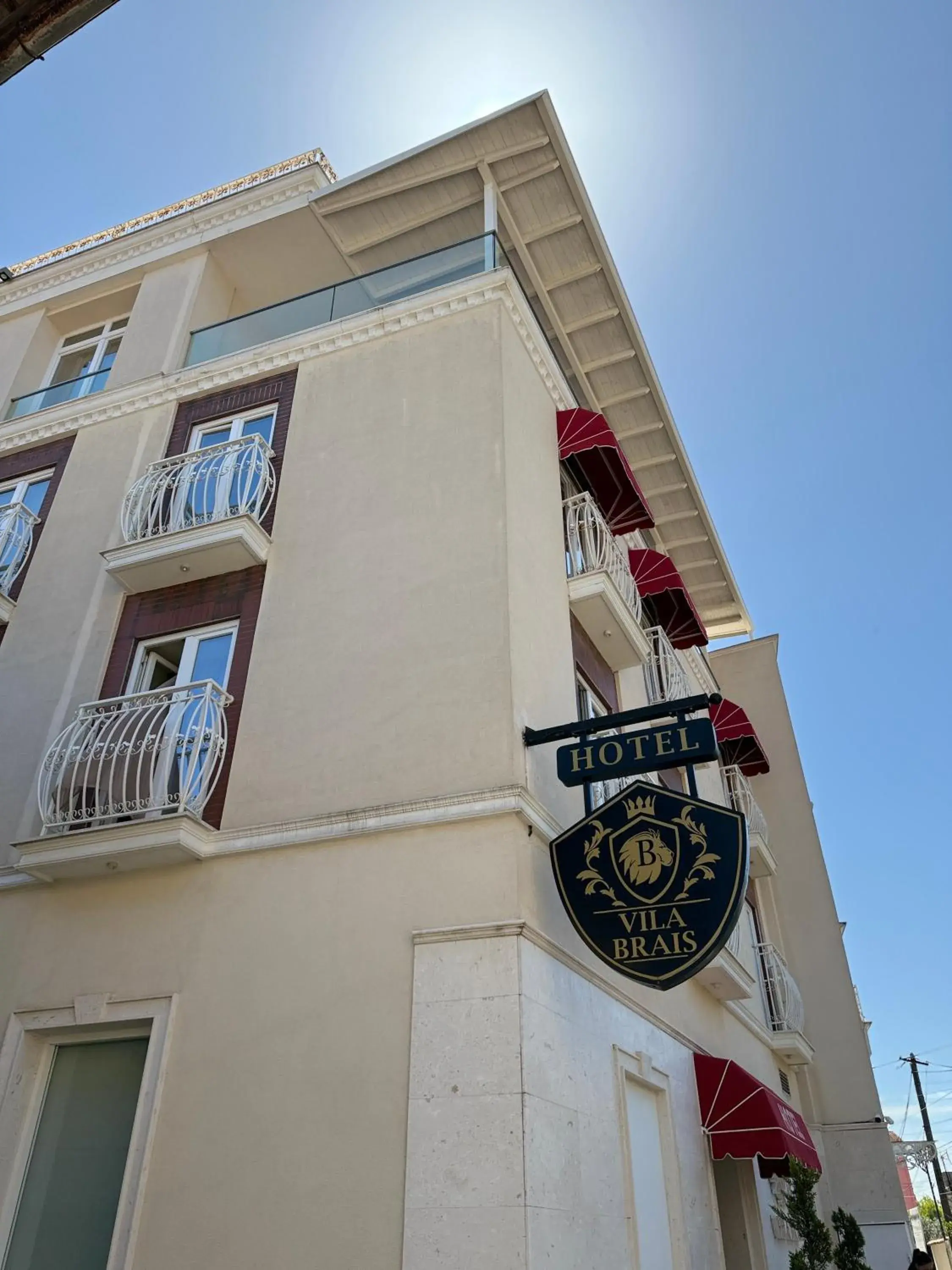 Property building in Hotel Brais Property building in Hotel Brais