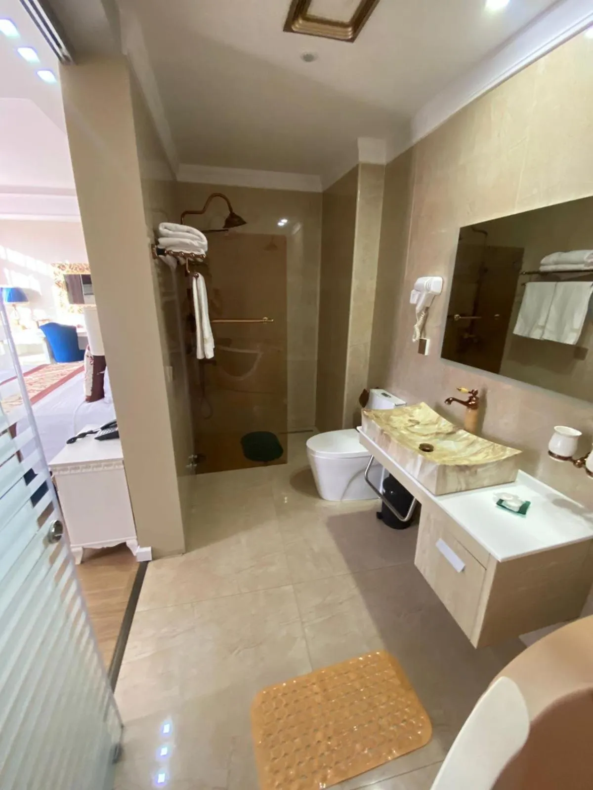 Shower in Hotel Brais