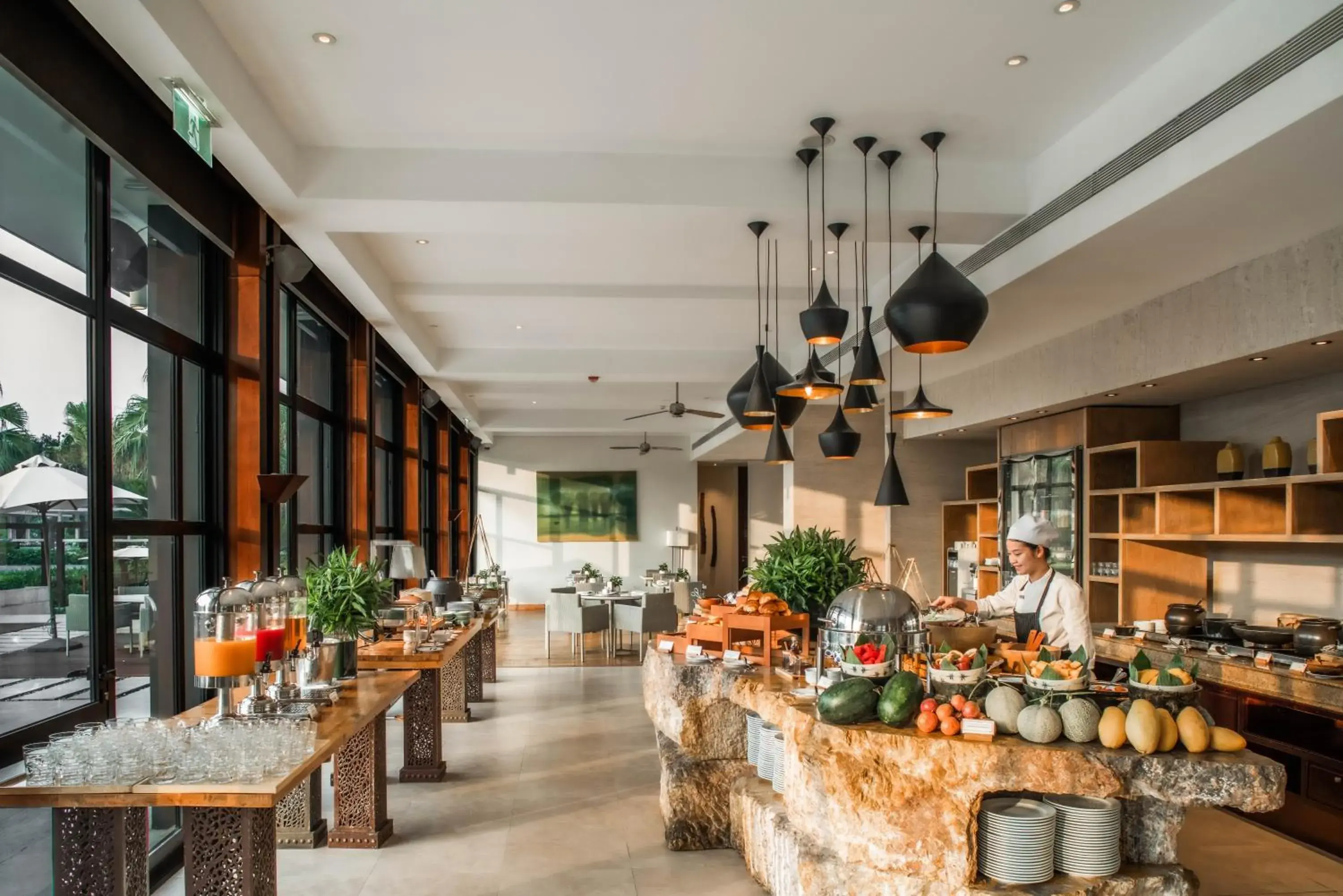 Breakfast in Hyatt Regency Danang Resort and Spa Breakfast in Hyatt Regency Danang Resort and Spa