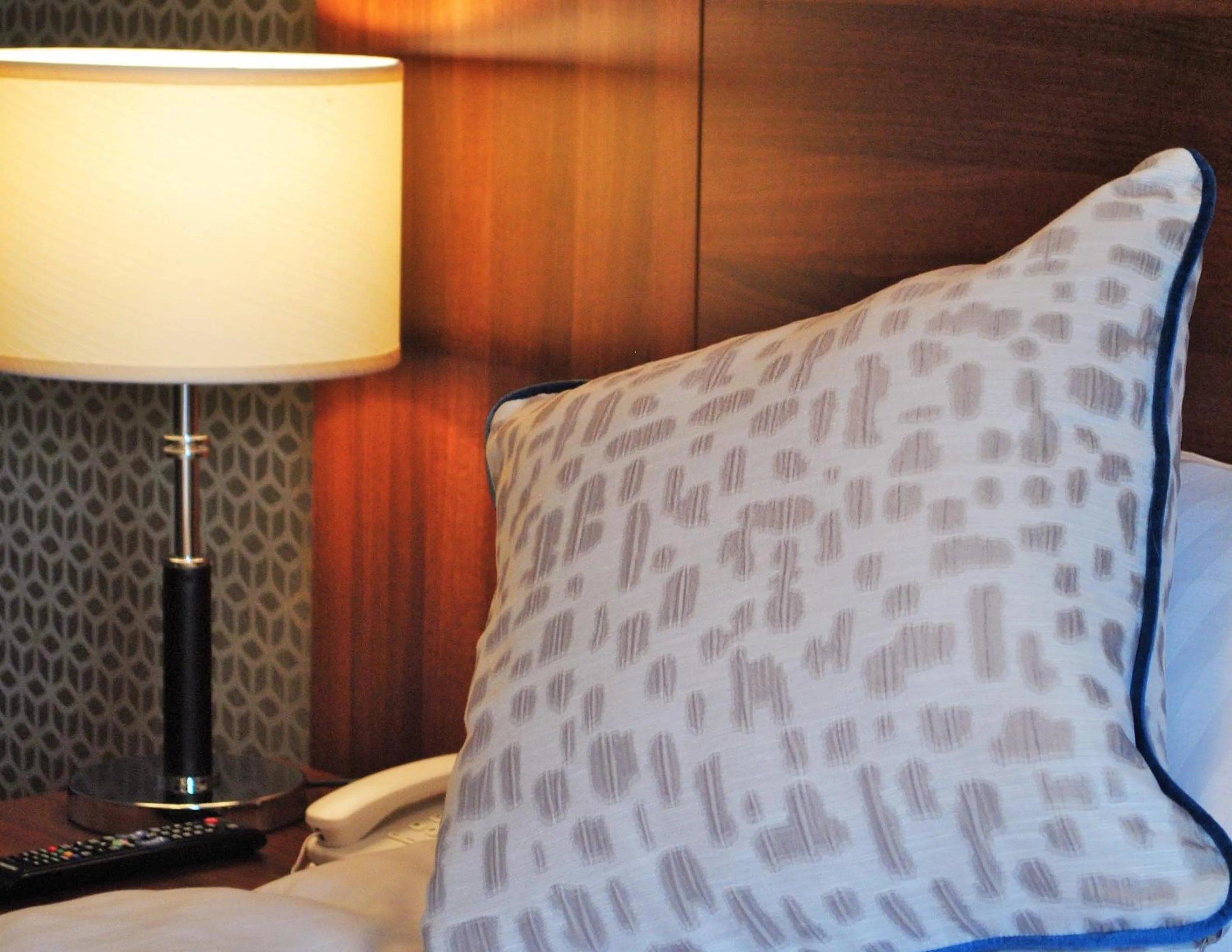 Decorative detail, Bed in The Melbreak Hotel