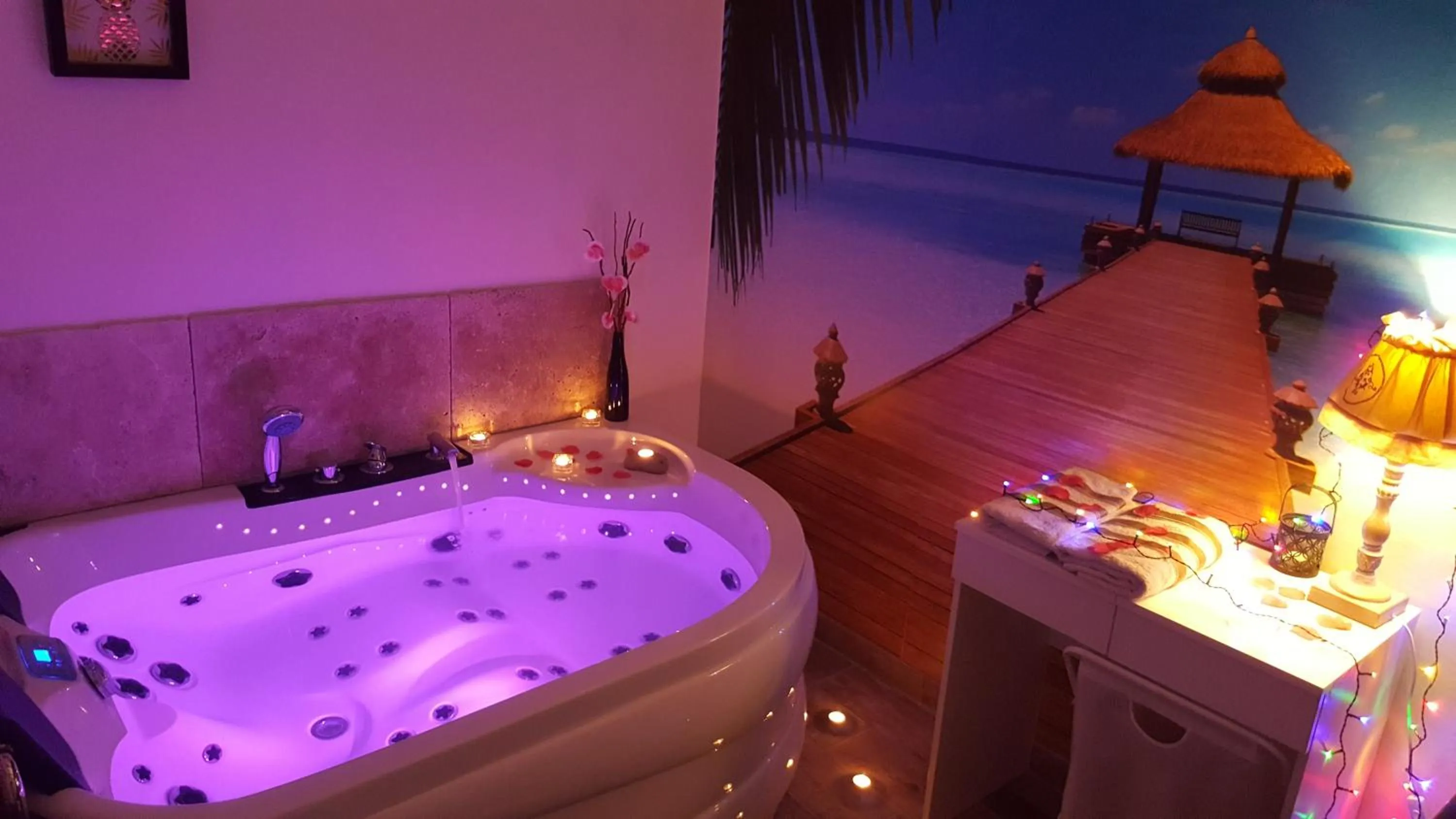 Le Mas Romantique avec Jacuzzi et Sauna privé