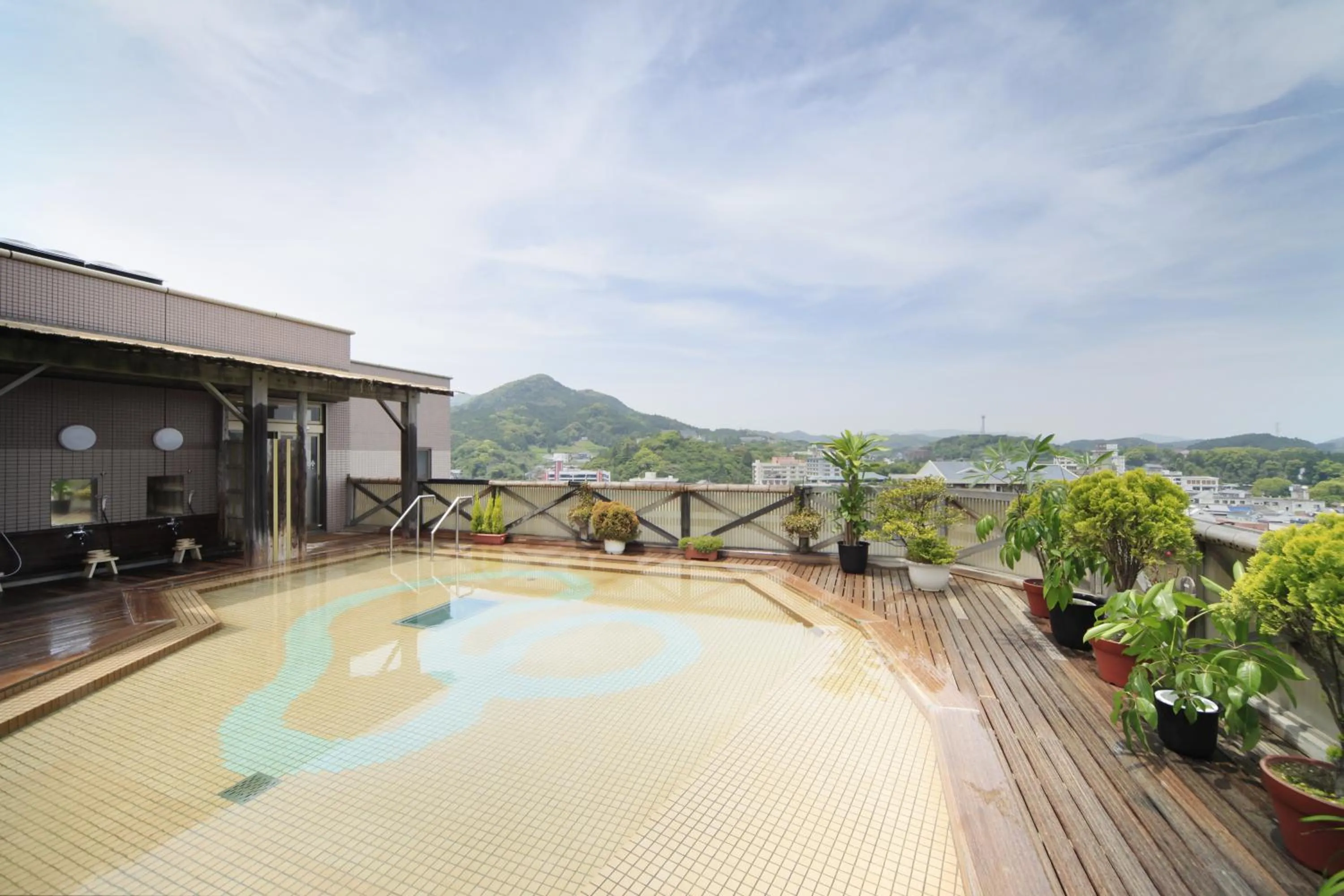 Hot Spring Bath in Hotel Kasuien