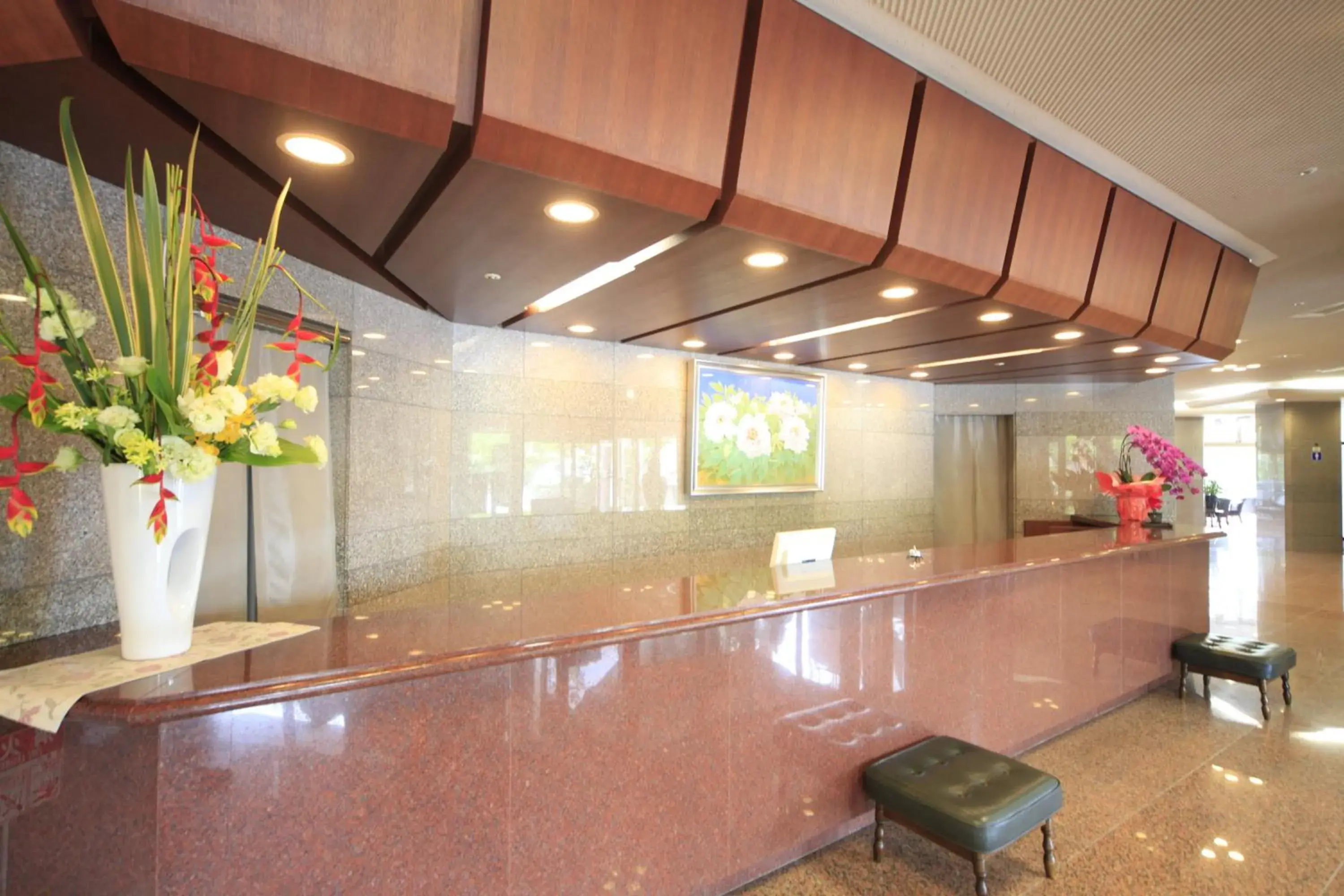 Lobby or reception in Hotel Kasuien Lobby or reception in Hotel Kasuien