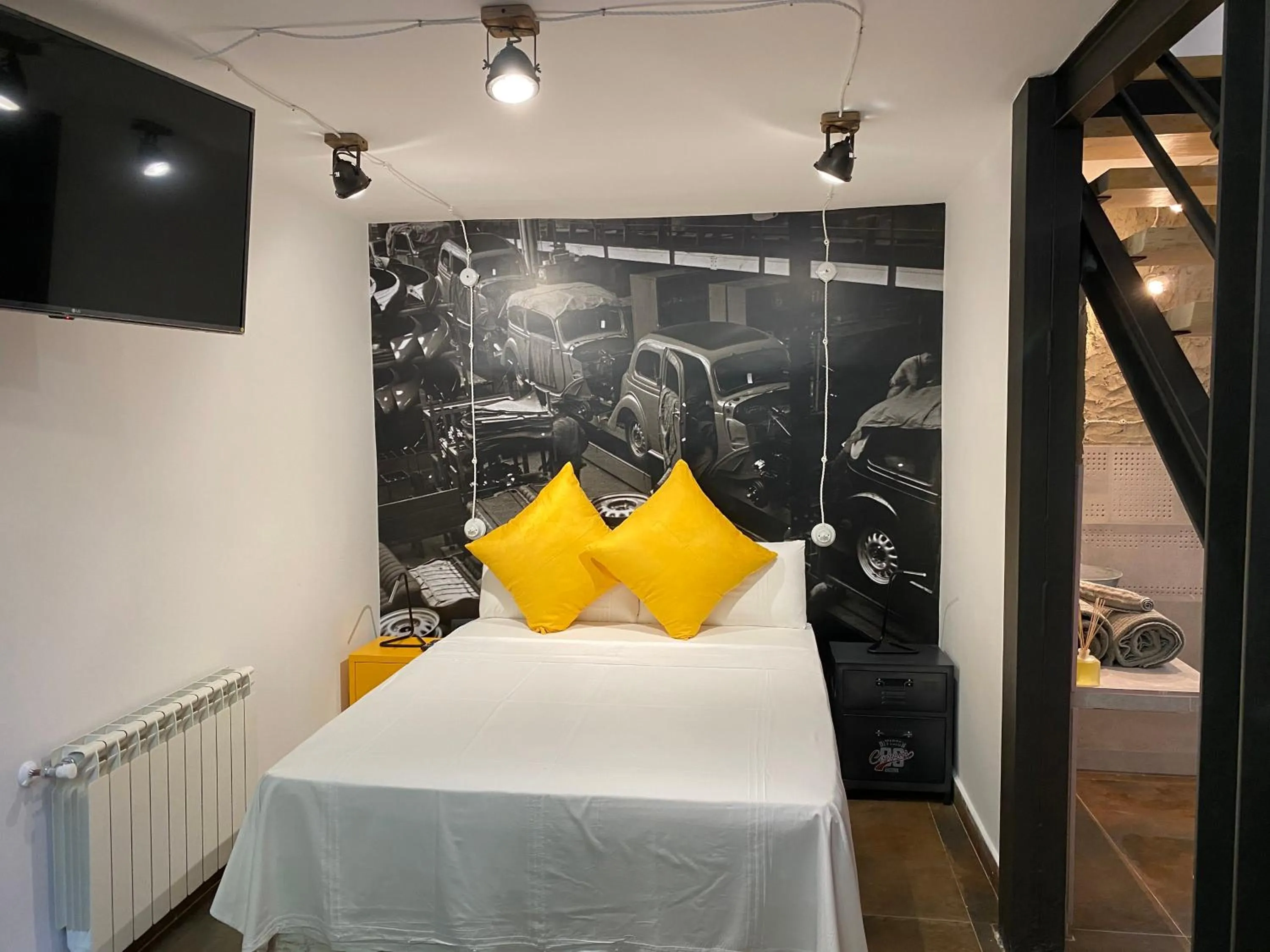 Bedroom, Bed in T-Homes - Cuenca