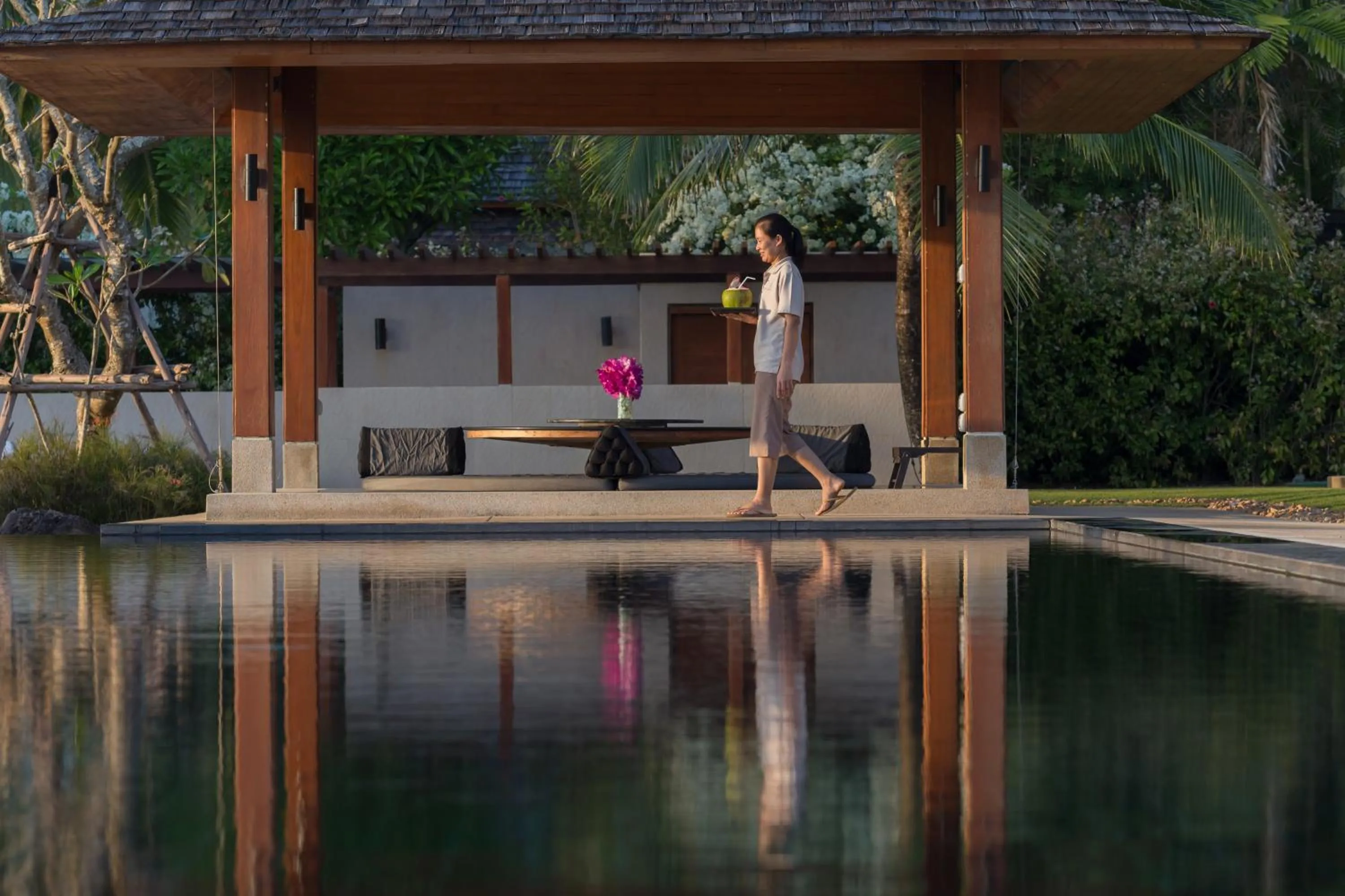 Staff, Swimming Pool in Villa Sundara - SHA Extra Plus