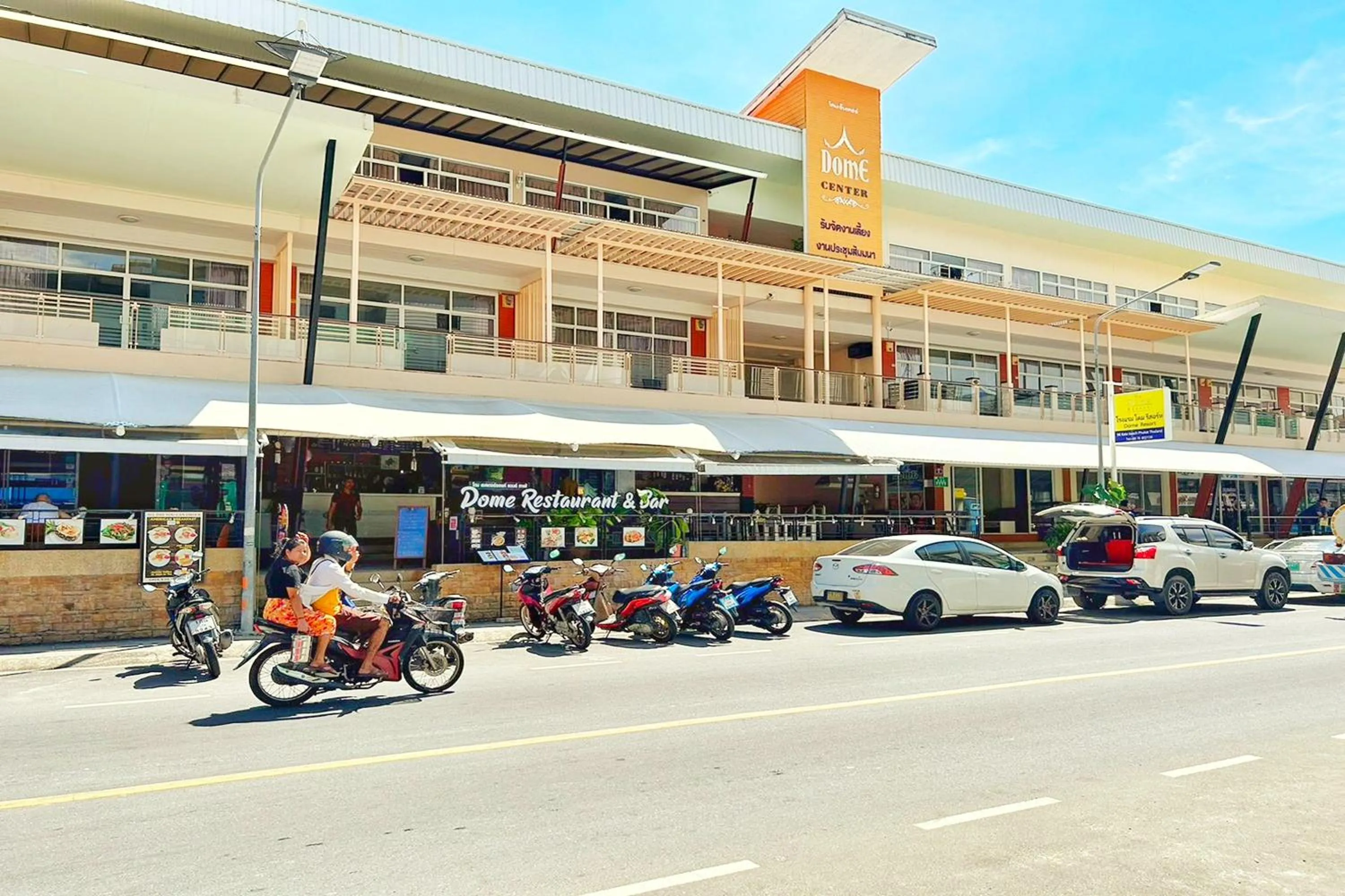 Property building in Dome Resort SHA Plus