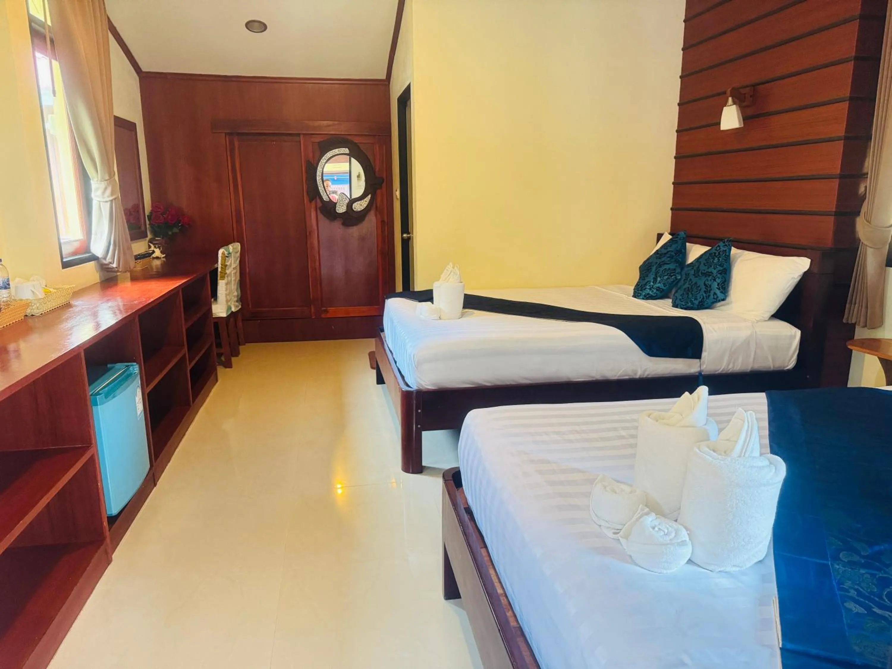 Bed in Starlight Haadrin Resort