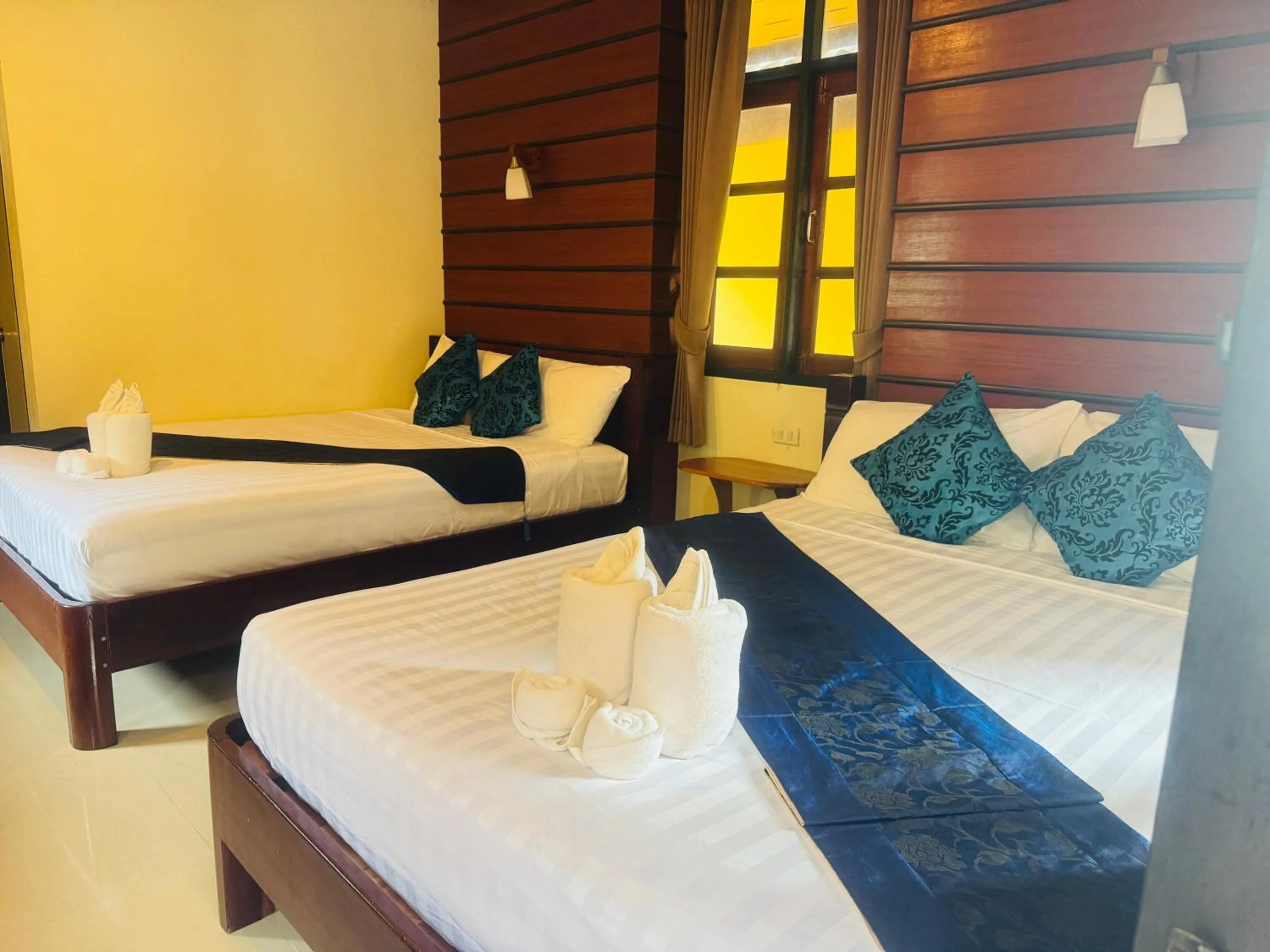 Bed in Starlight Haadrin Resort