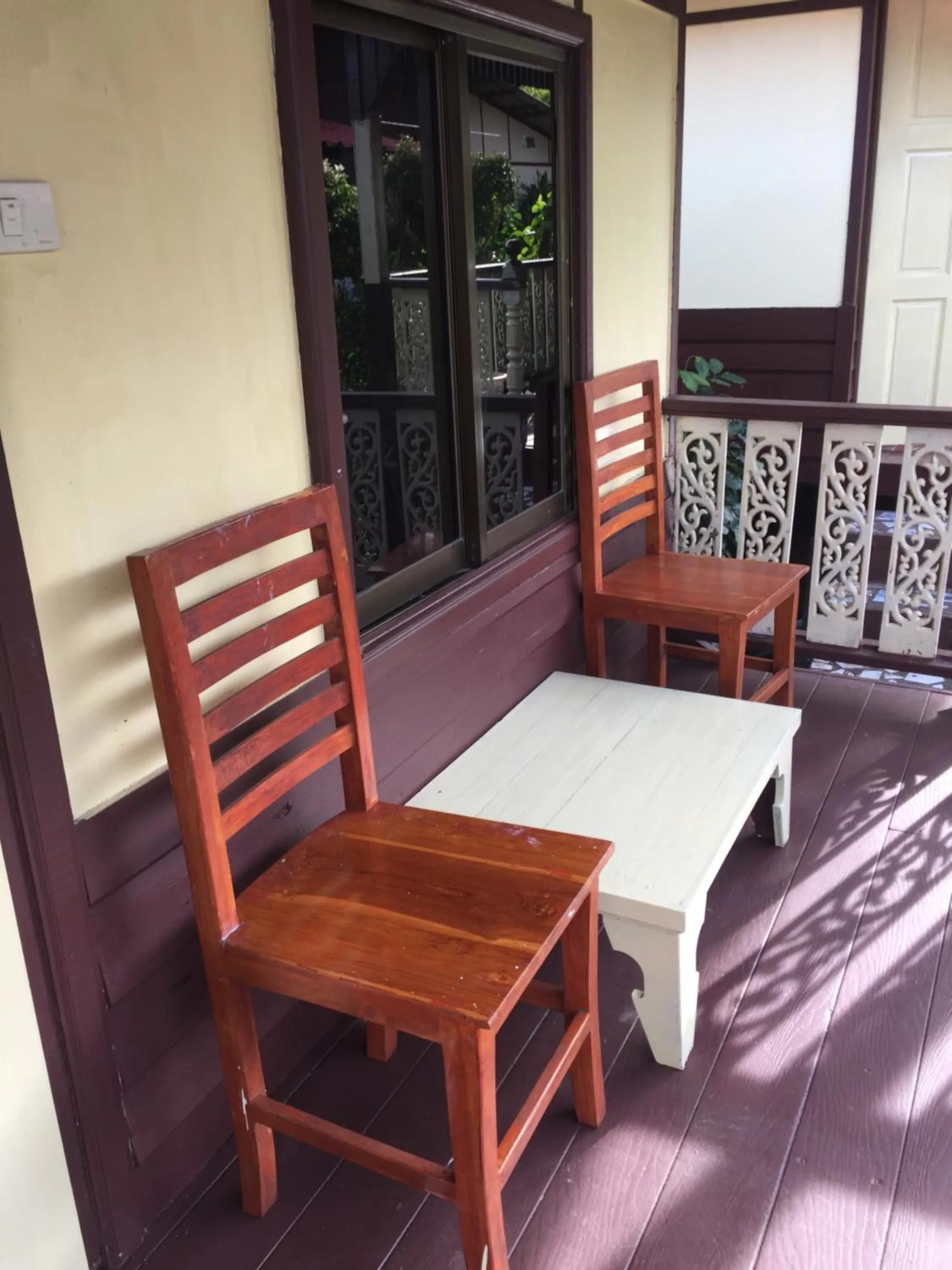 Patio in Starlight Haadrin Resort