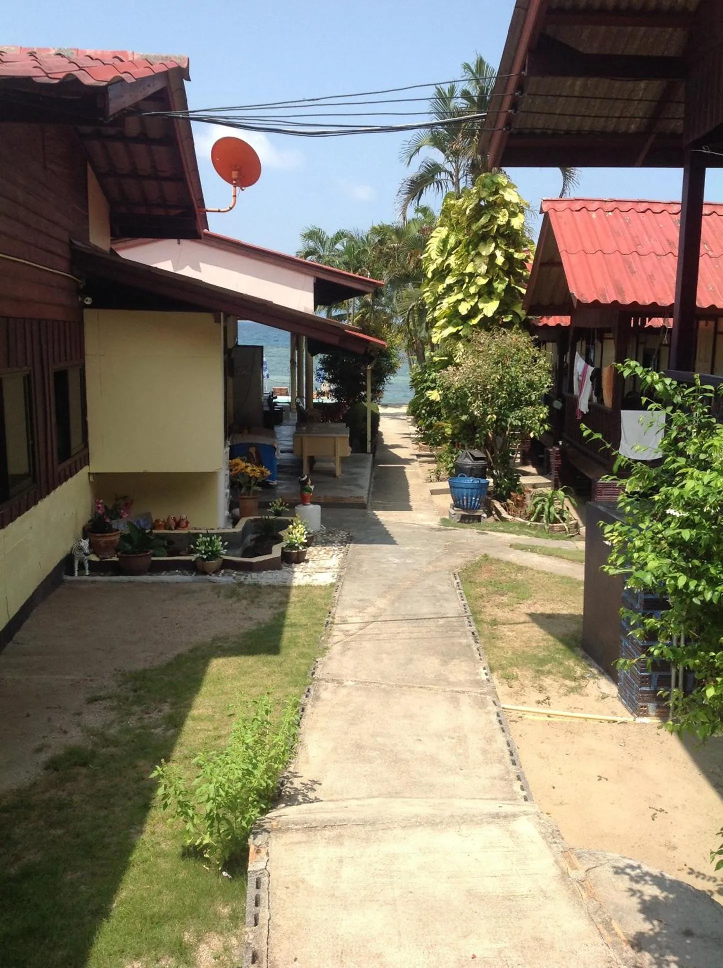 Garden view in Starlight Haadrin Resort