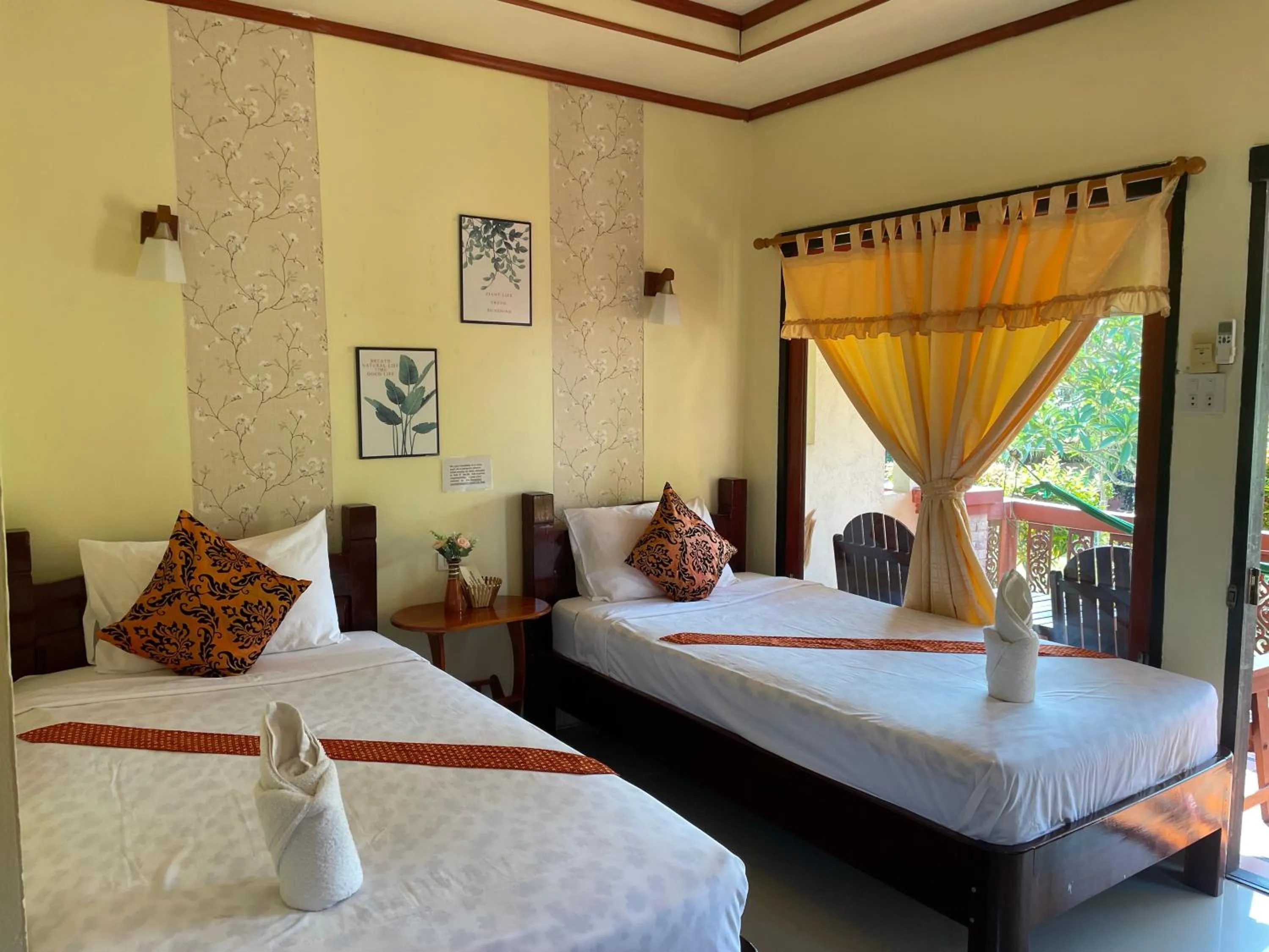 Bed in Starlight Haadrin Resort