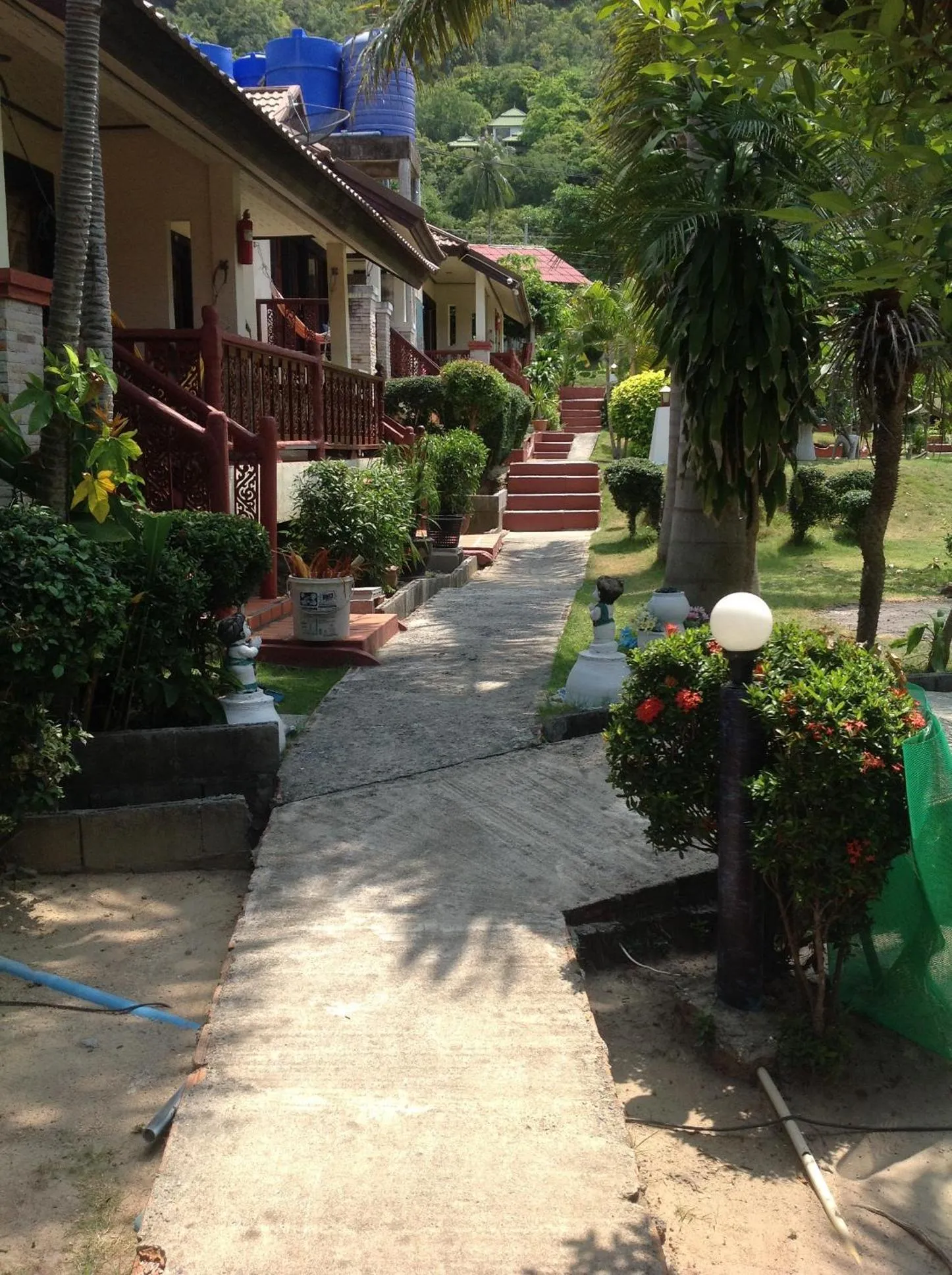 Garden view in Starlight Haadrin Resort