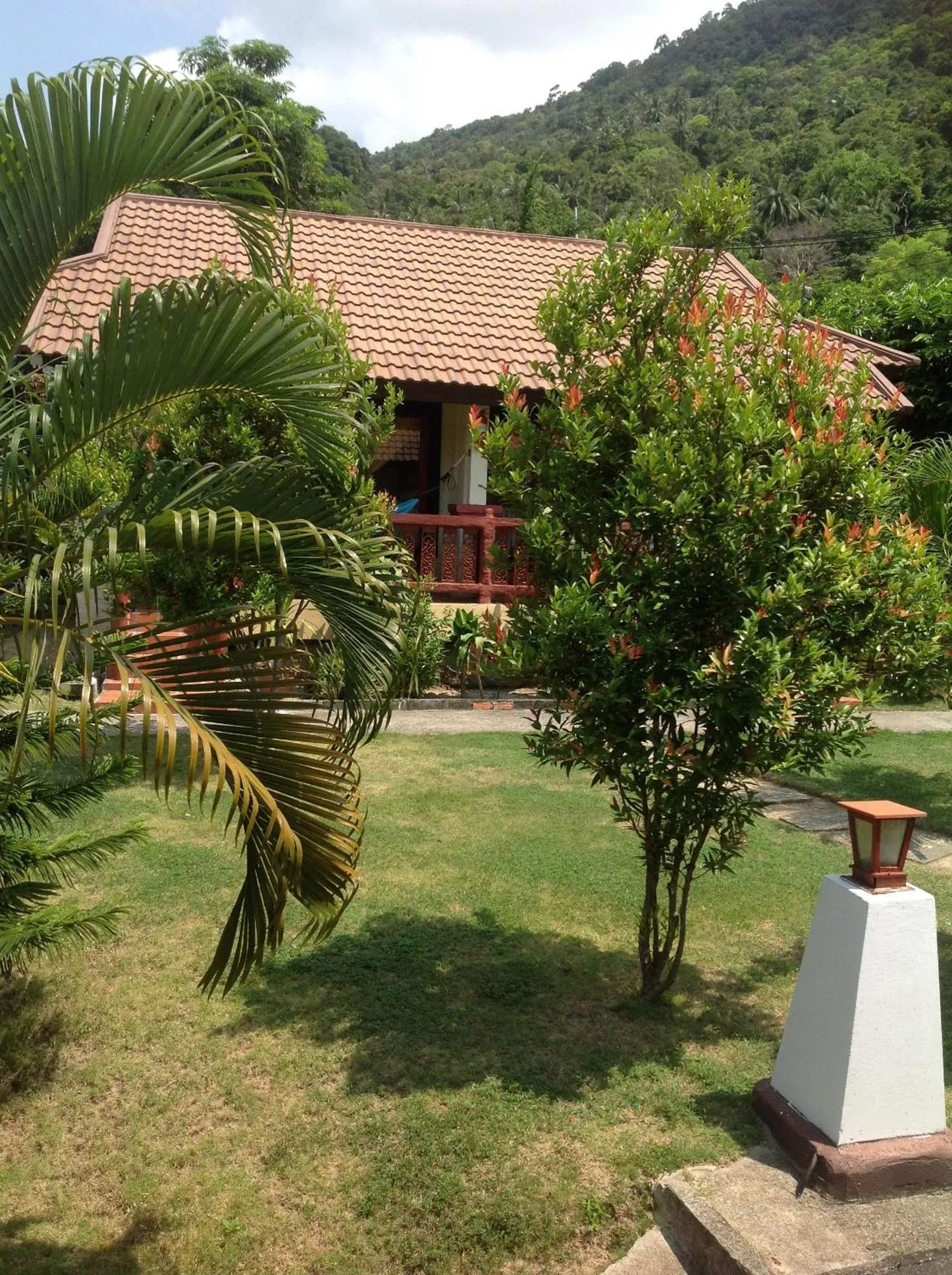 Garden view in Starlight Haadrin Resort