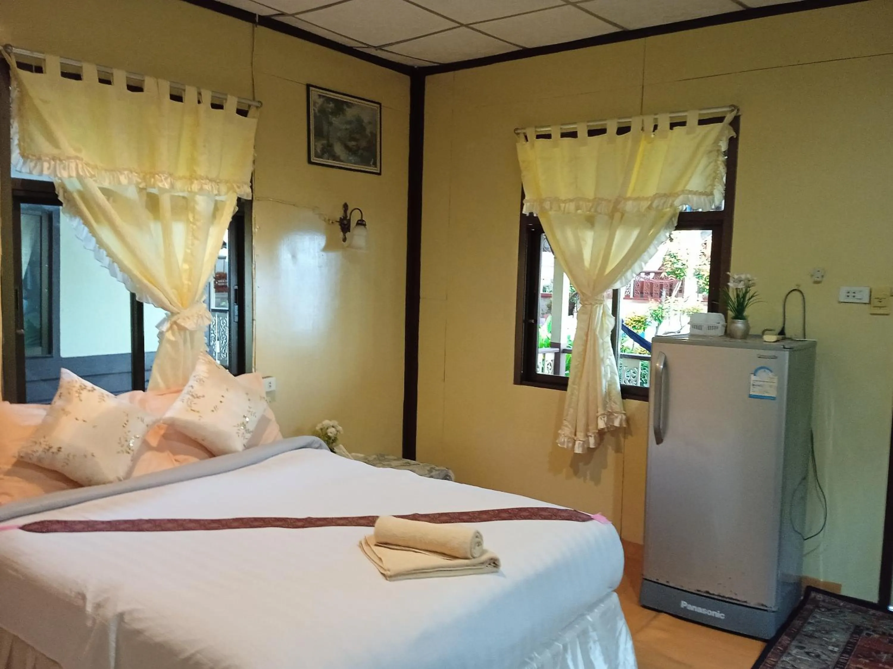 Bed in Starlight Haadrin Resort