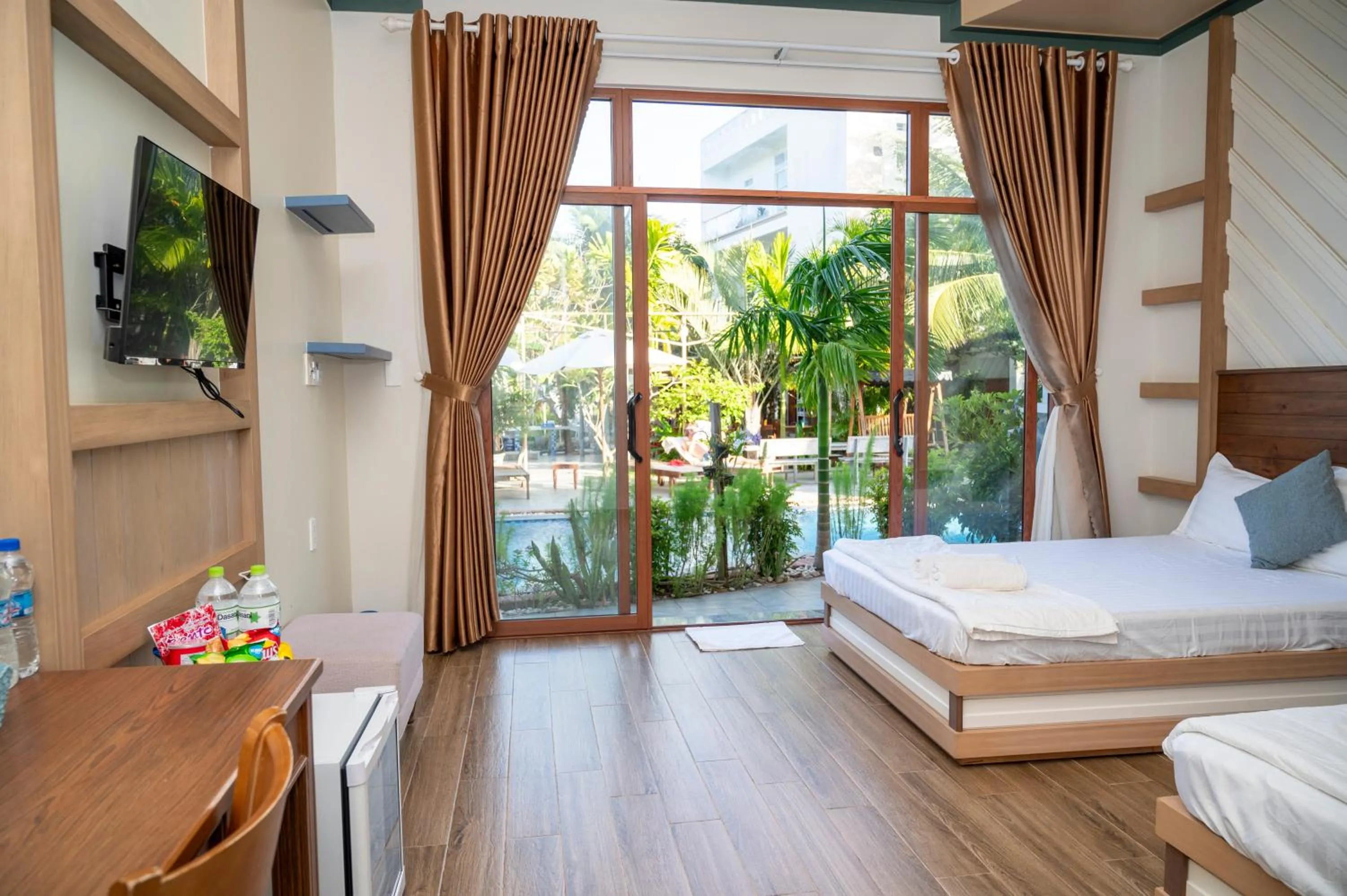 Bed in Gia An Hung Guest House
