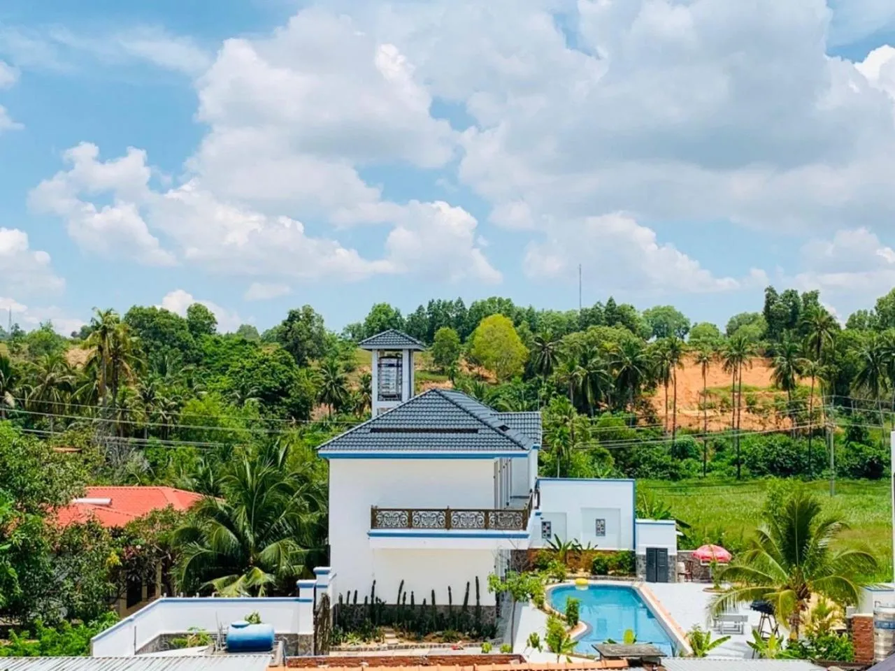 Garden in Gia An Hung Guest House