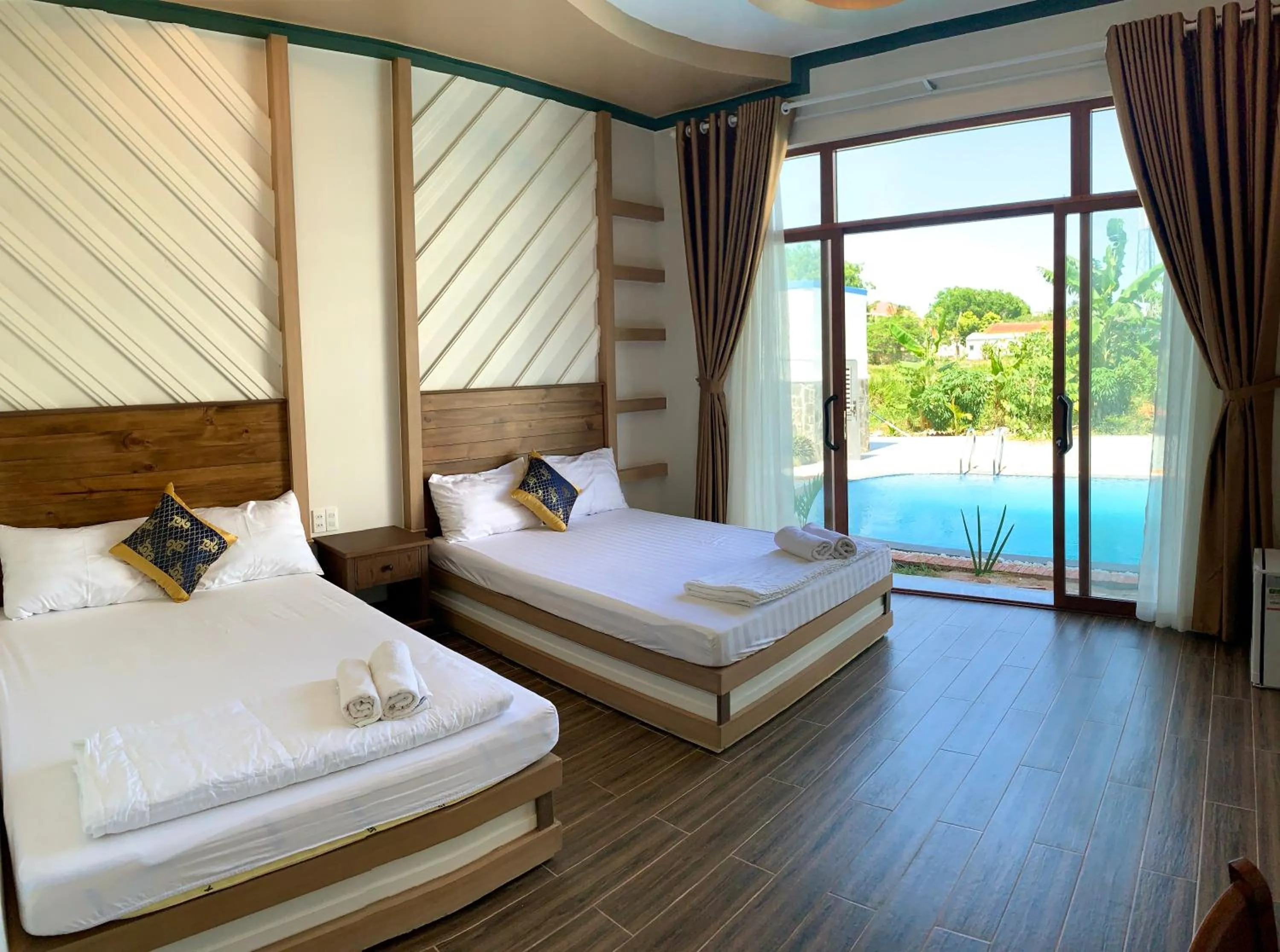 Bed in Gia An Hung Guest House