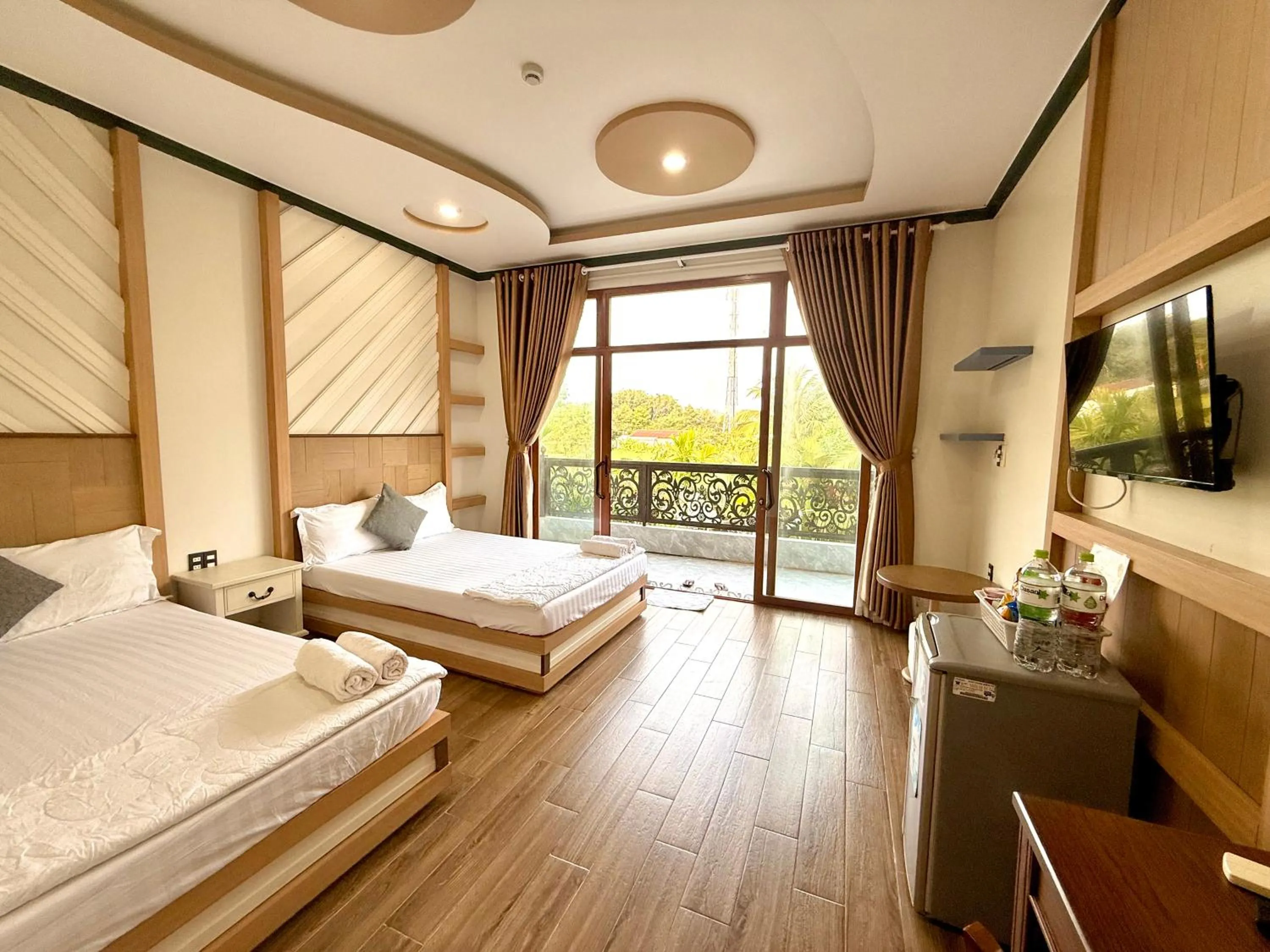 Bed in Gia An Hung Guest House