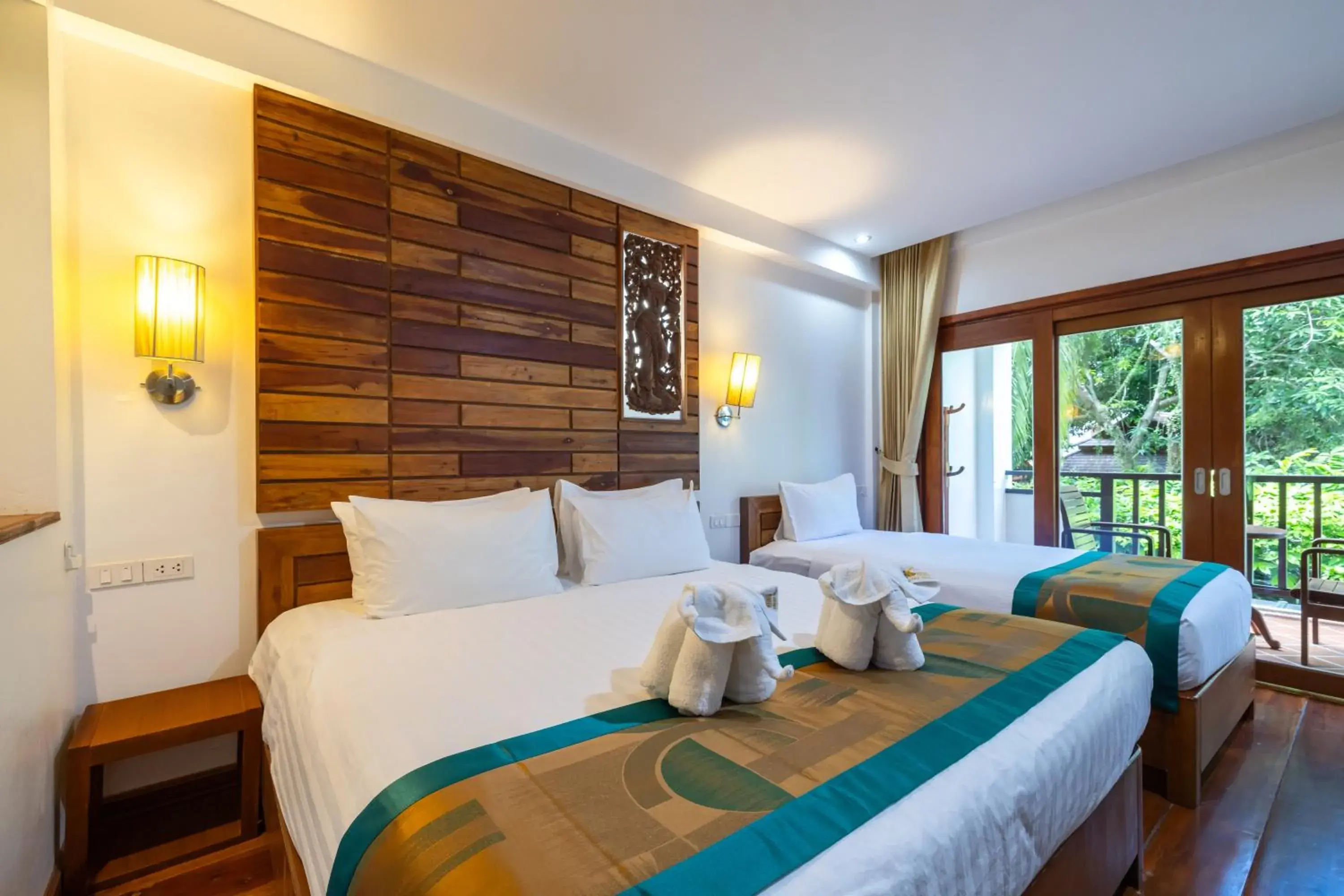 Deluxe Twin Room in Phuket Meet Holiday Hotel-Rawai 普吉岛相遇花园度假酒店-拉威店 Deluxe Twin Room in Phuket Meet Holiday Hotel-Rawai 普吉岛相遇花园度假酒店-拉威店