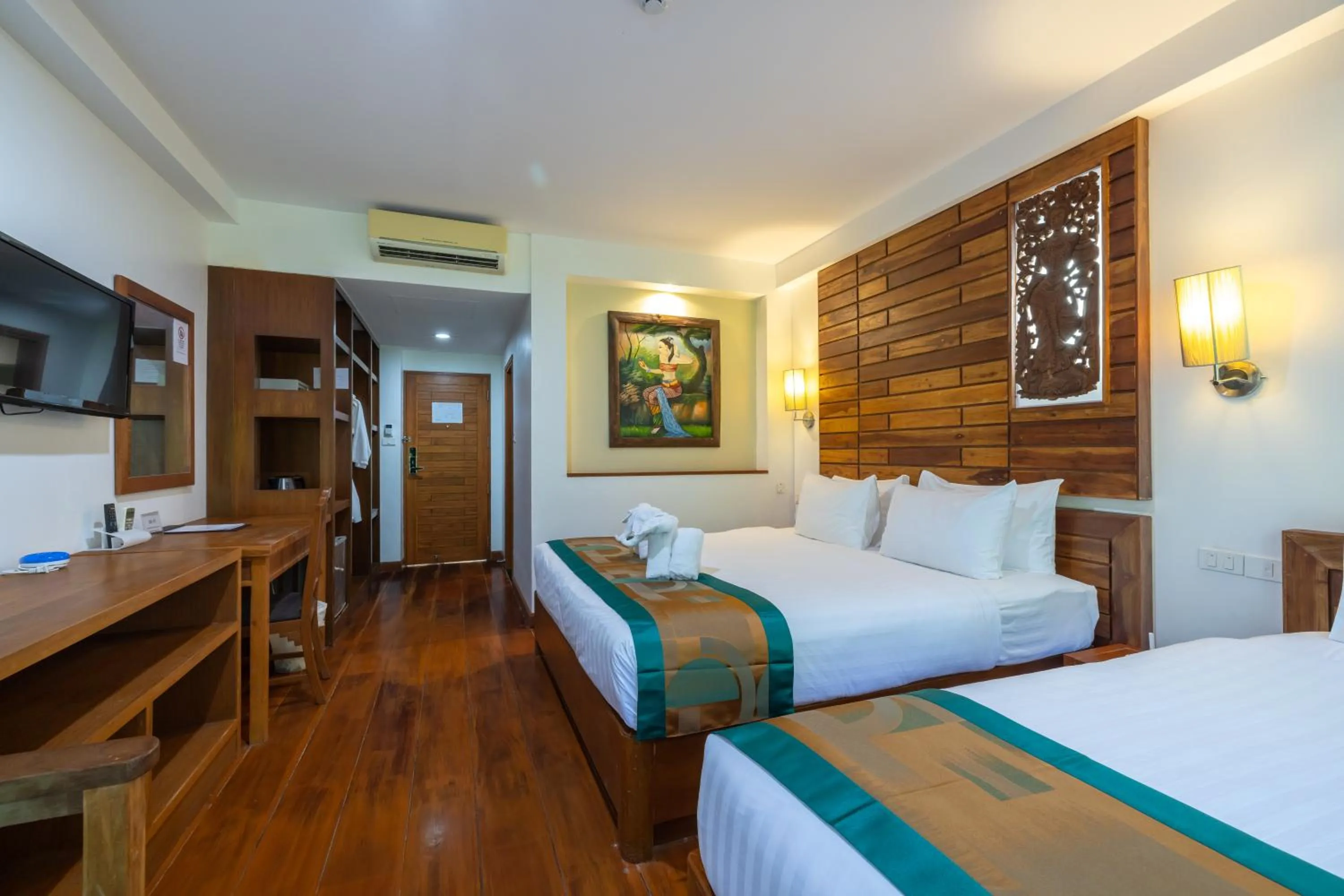 Bed in Phuket Meet Holiday Hotel-Rawai 普吉岛相遇花园度假酒店-拉威店