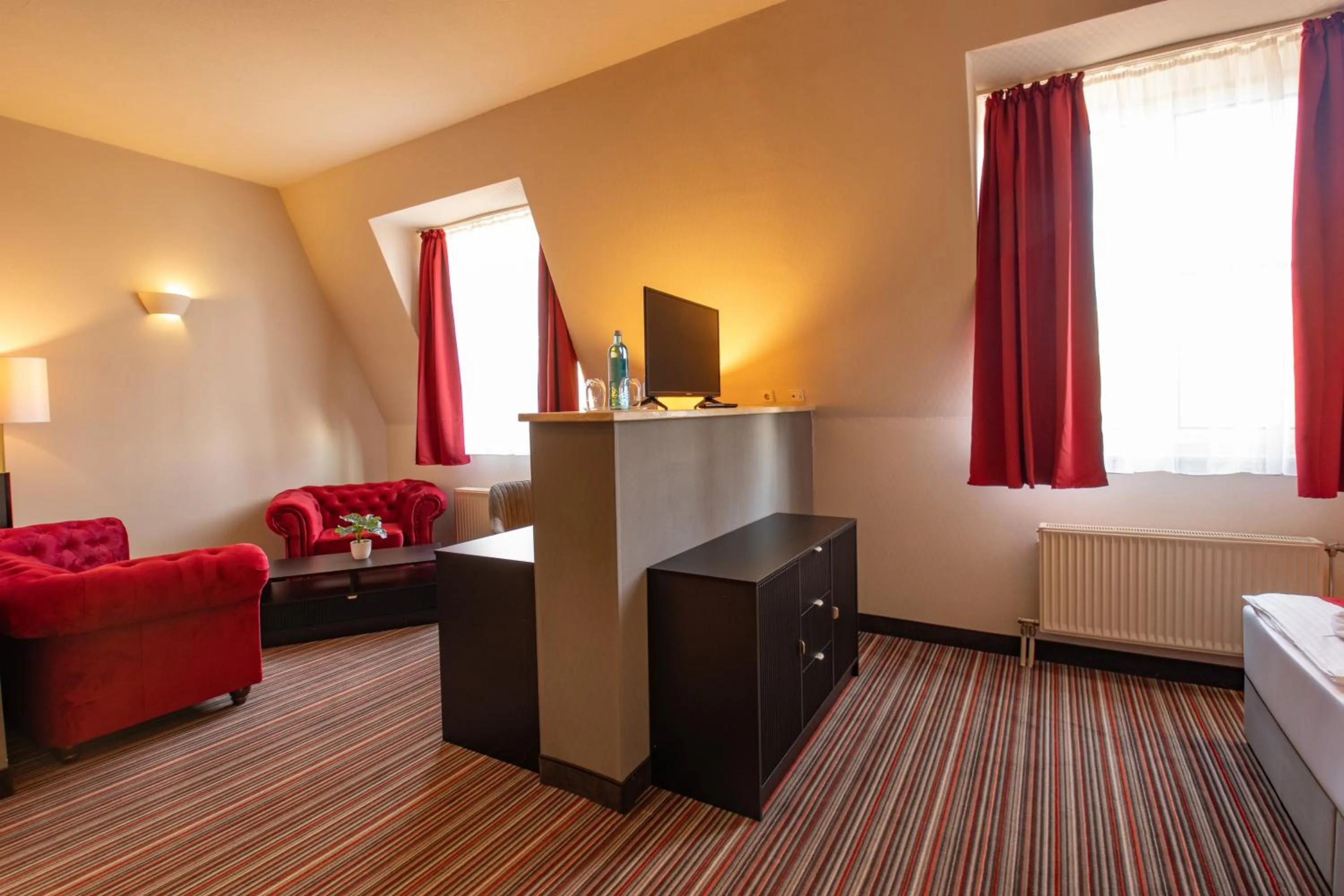 Photo of the whole room, Bed in Seehotel Brandenburg an der Havel
