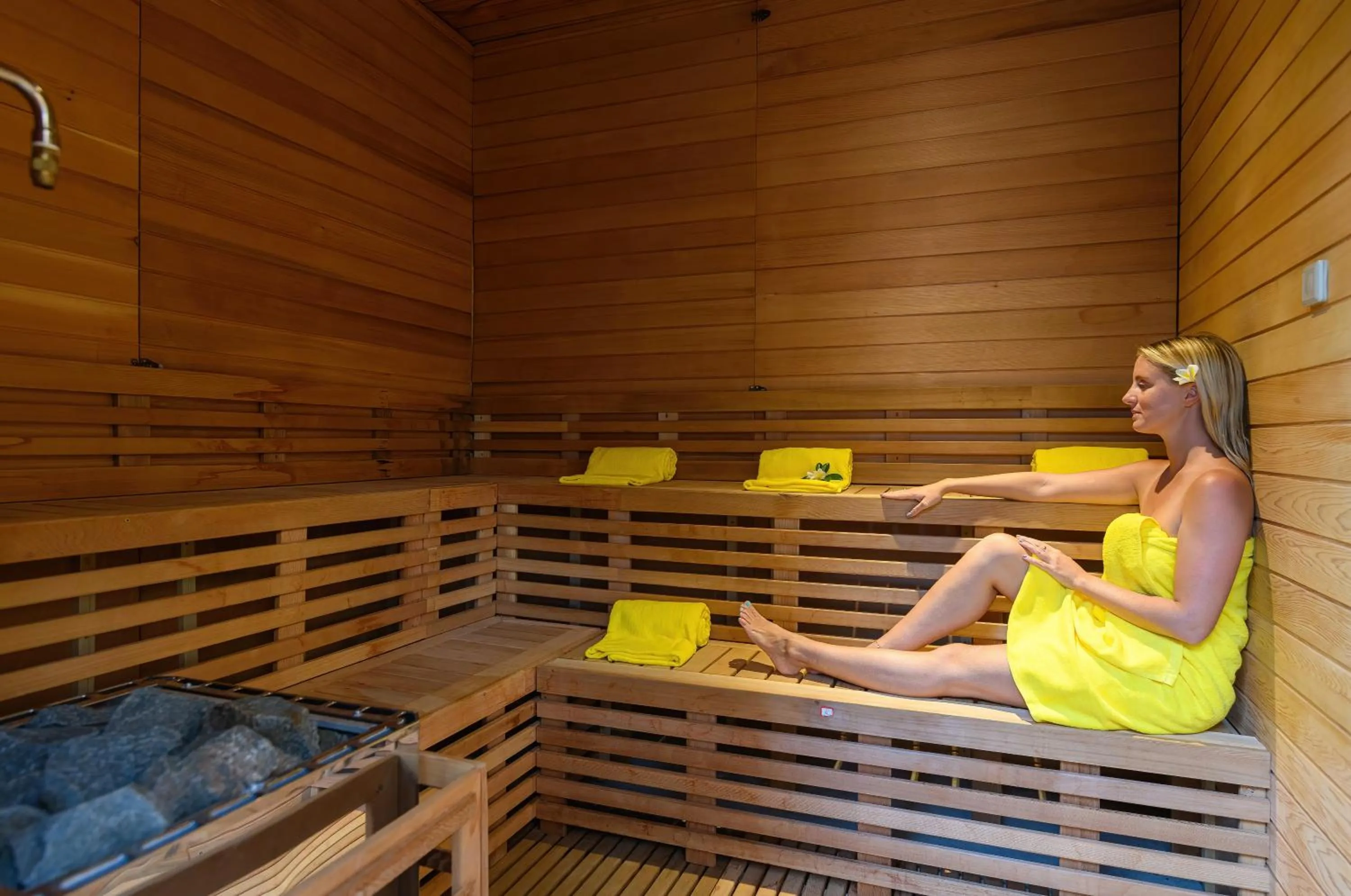 Sauna in Le Jadis Beach Resort & Wellness - Managed by Banyan Tree Hotels & Resorts