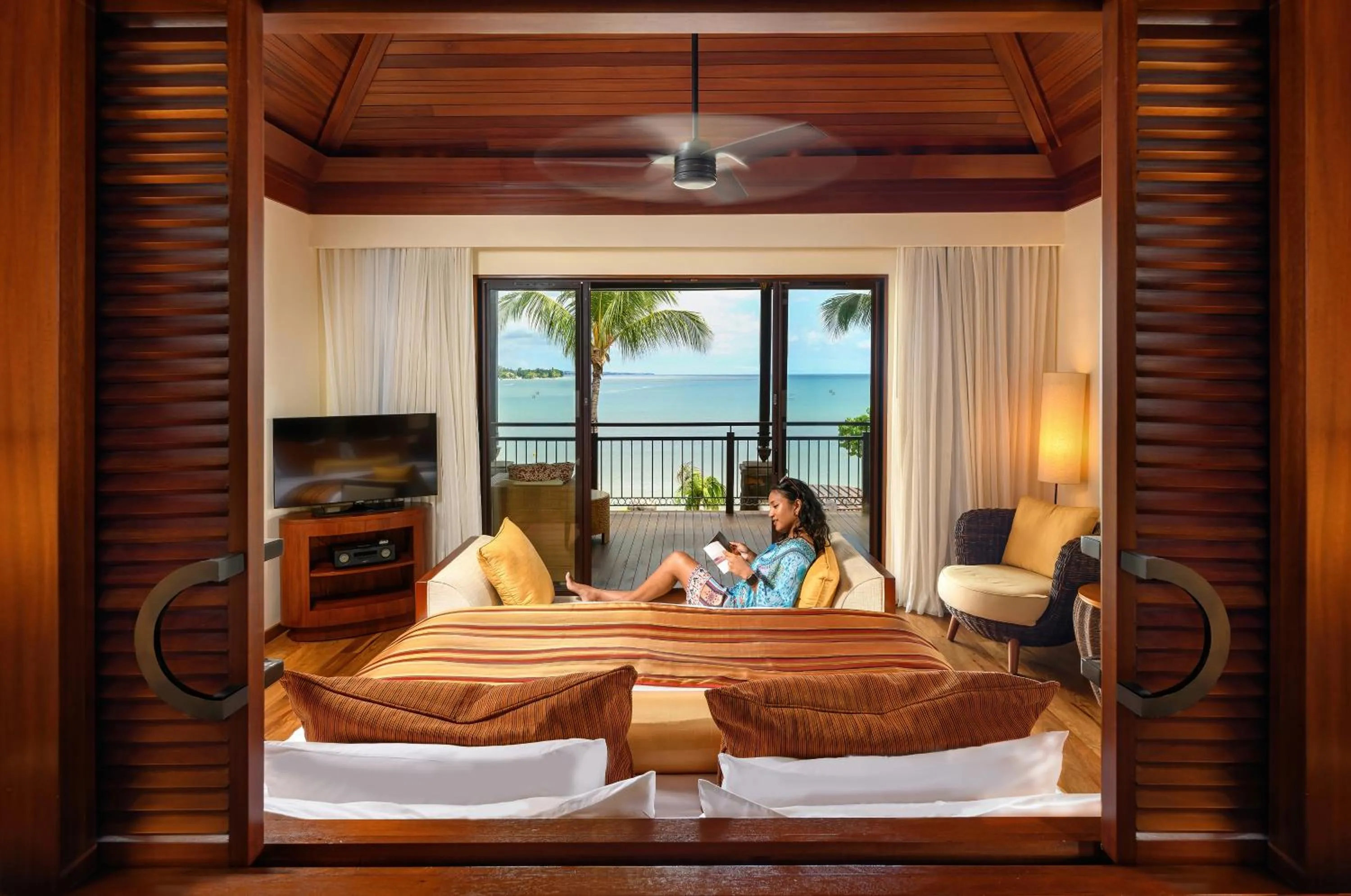 Bed in Le Jadis Beach Resort & Wellness - Managed by Banyan Tree Hotels & Resorts