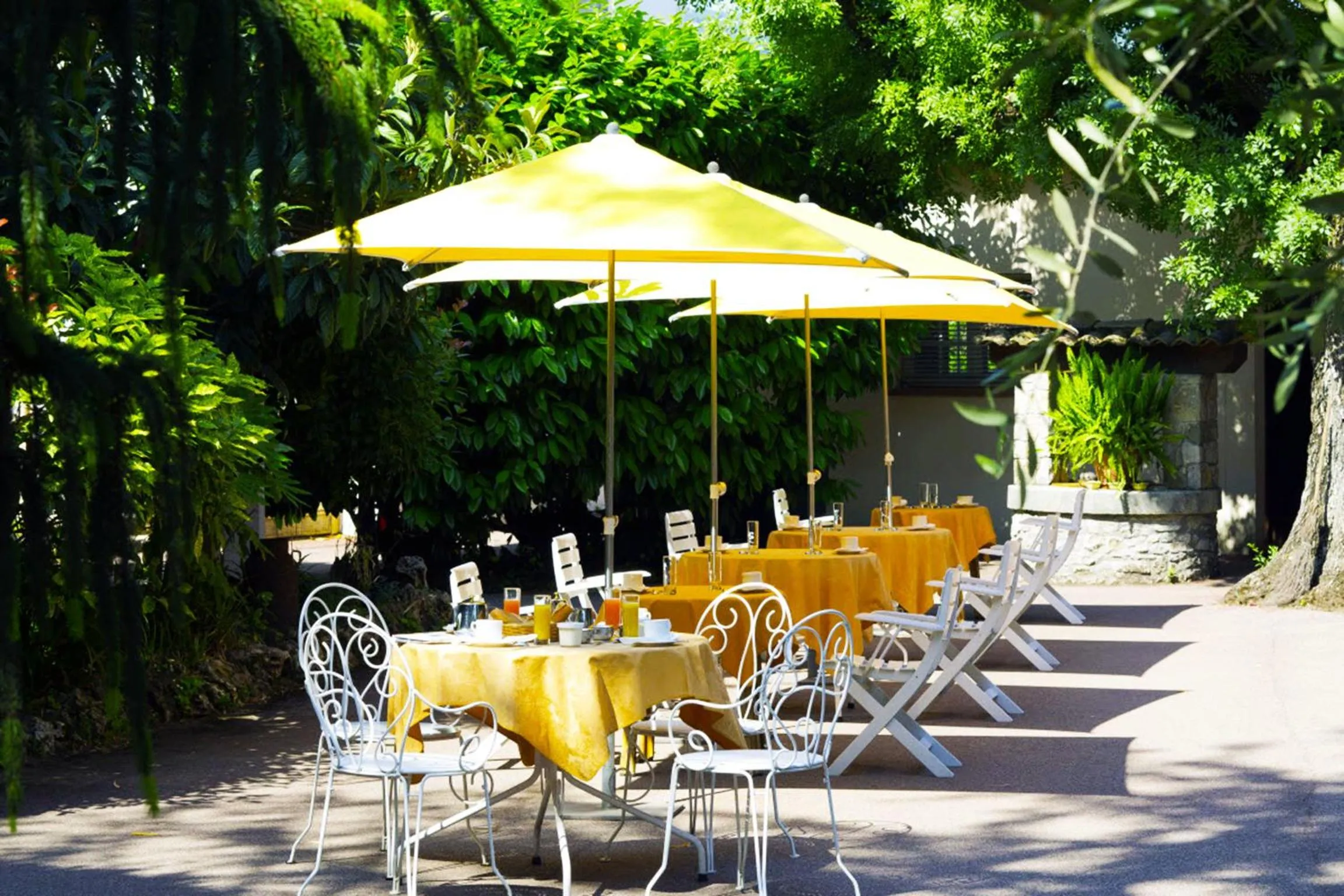 Restaurant/places to eat in Hotel du Bosquet