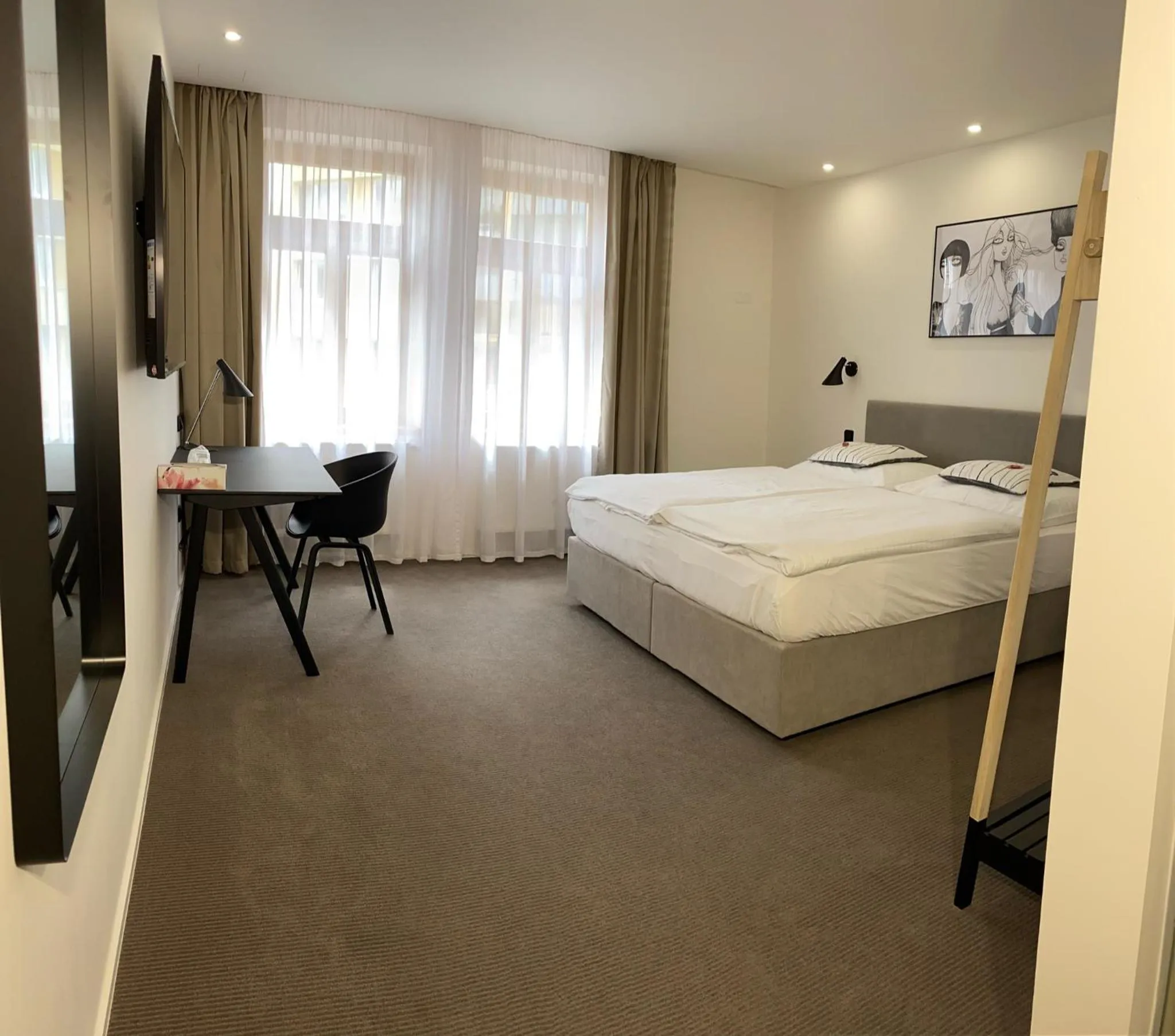 Bed in Rozmaryn Hotel B&B