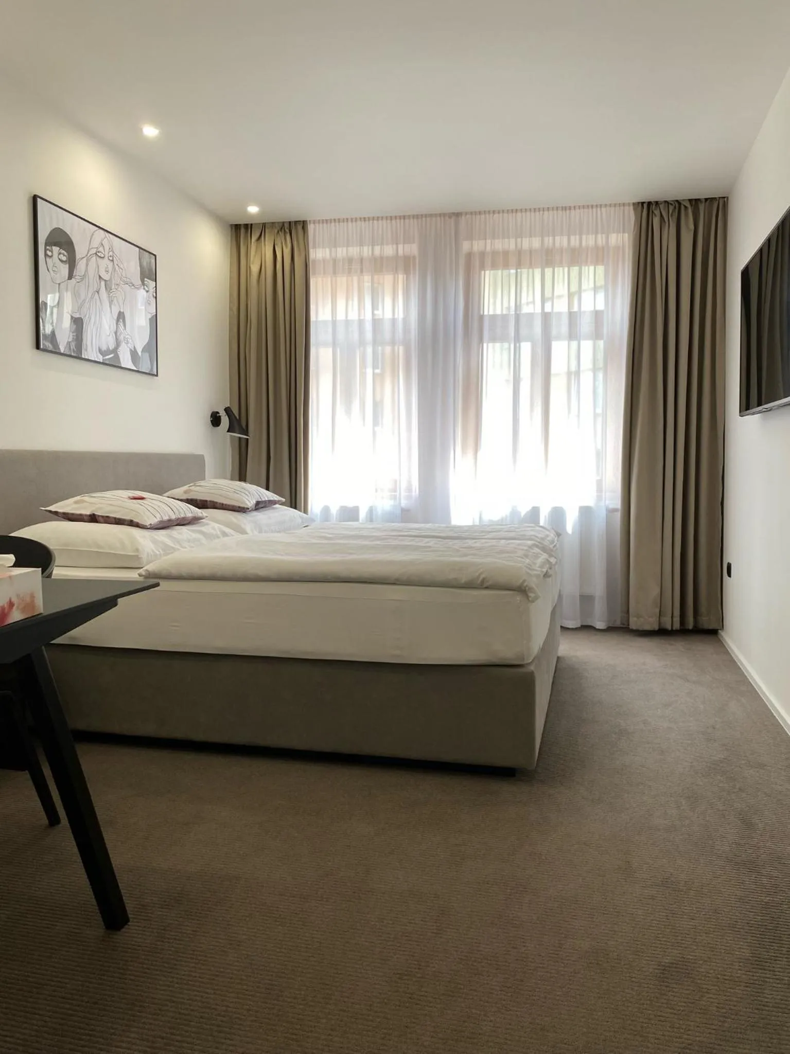 Bed in Rozmaryn Hotel B&B