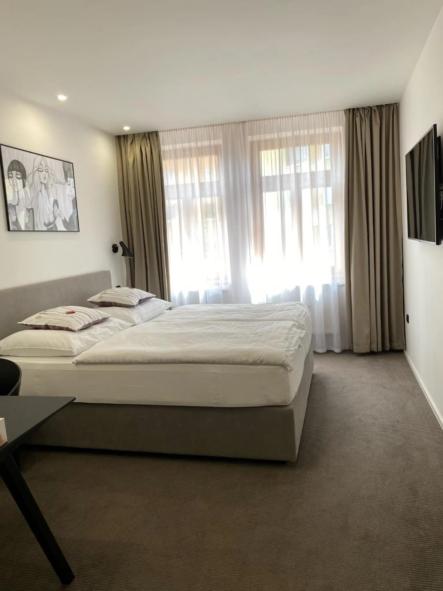 Bed in Rozmaryn Hotel B&B