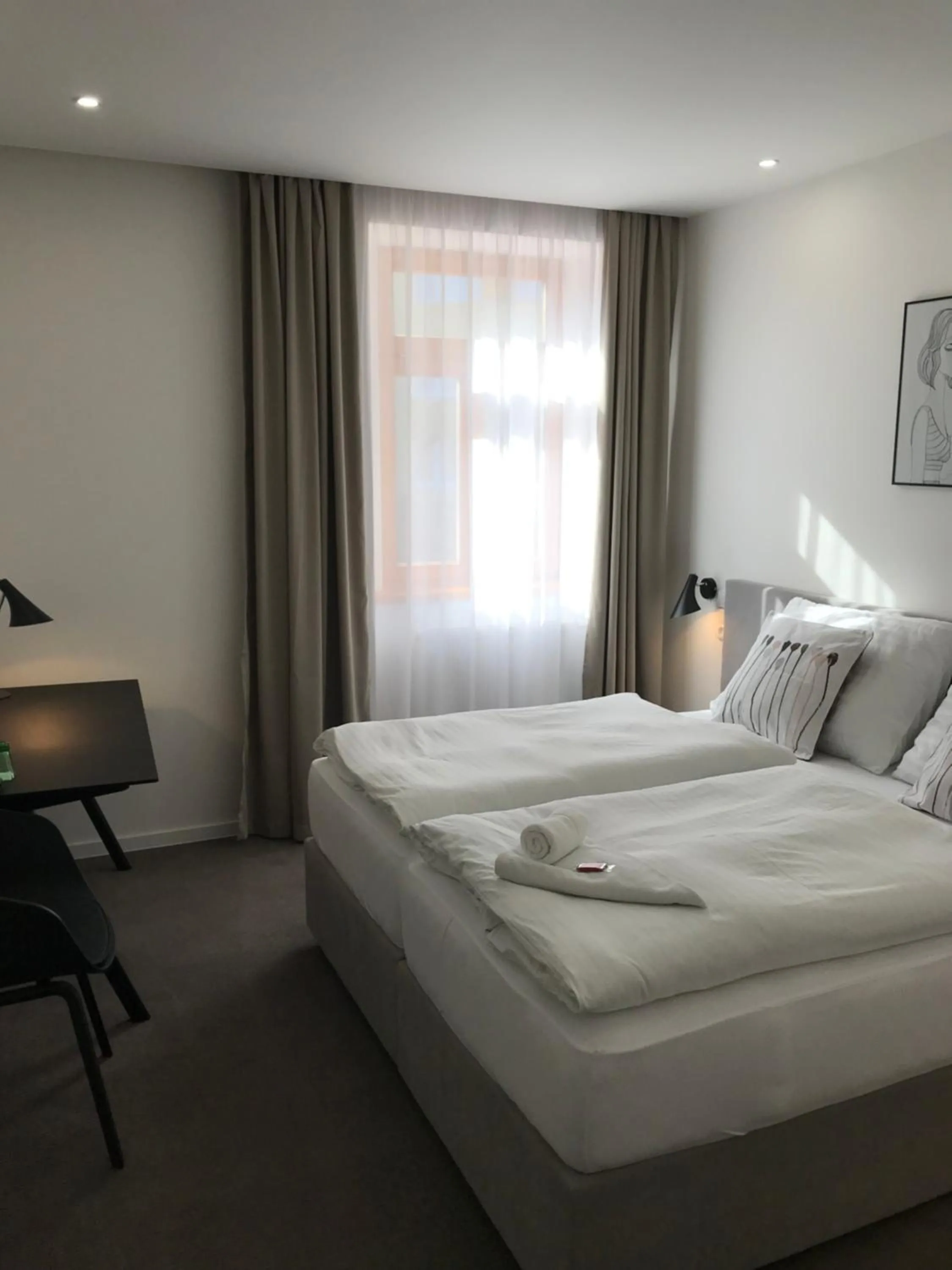 Bed in Rozmaryn Hotel B&B