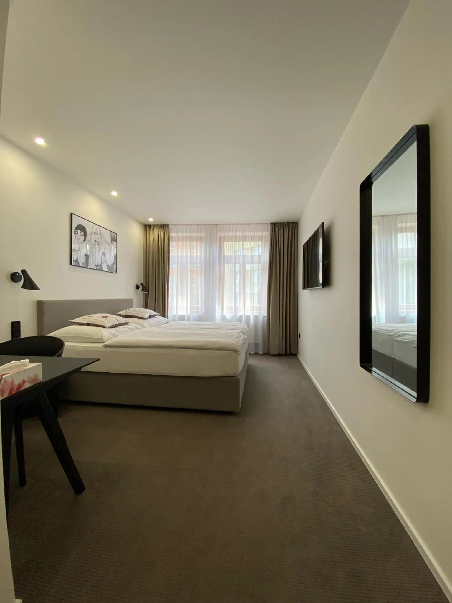 Bed in Rozmaryn Hotel B&B