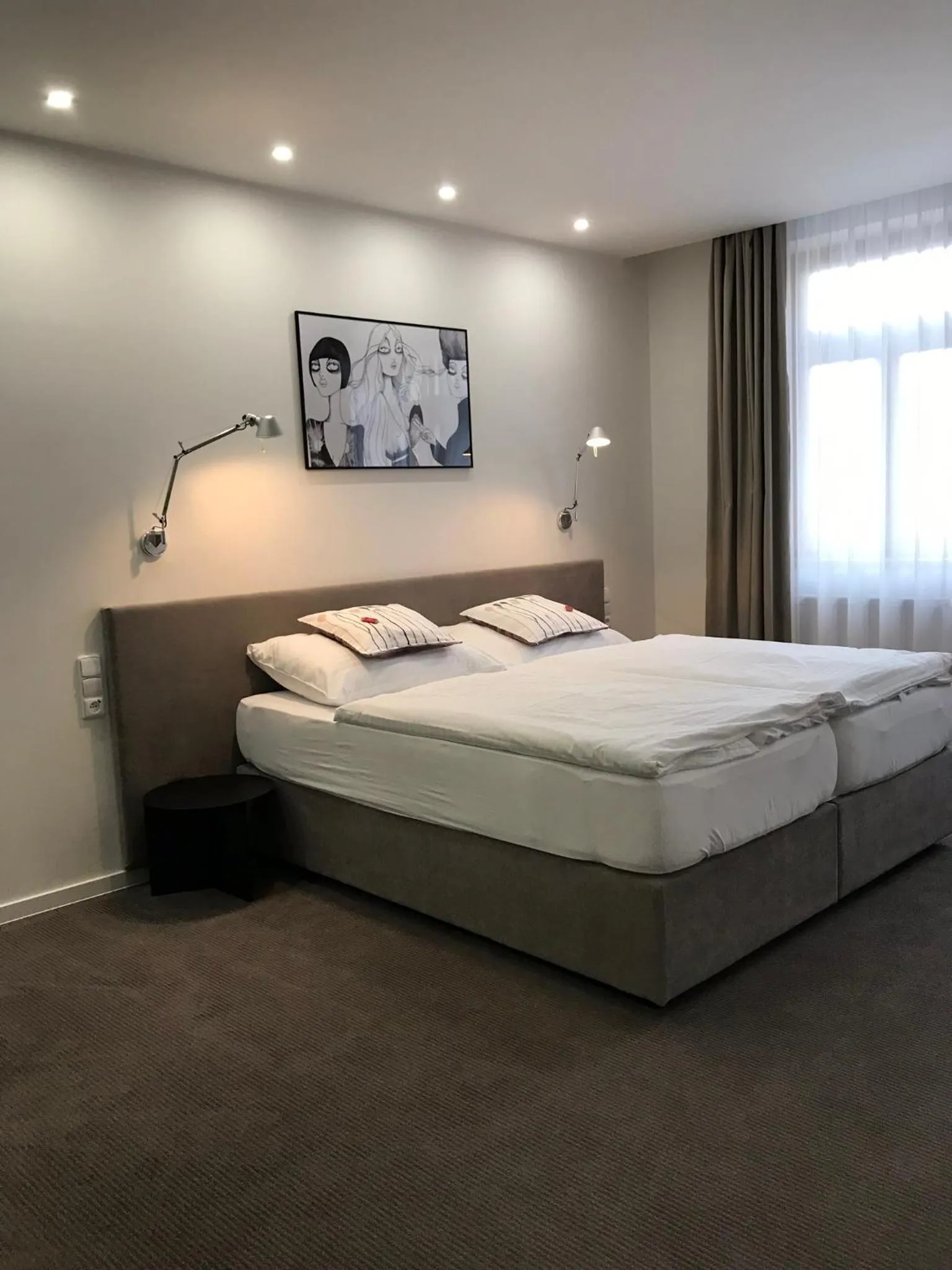 Bed in Rozmaryn Hotel B&B