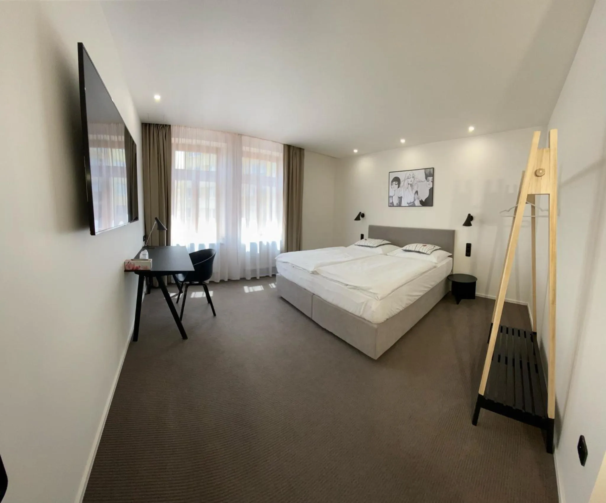 Bed in Rozmaryn Hotel B&B