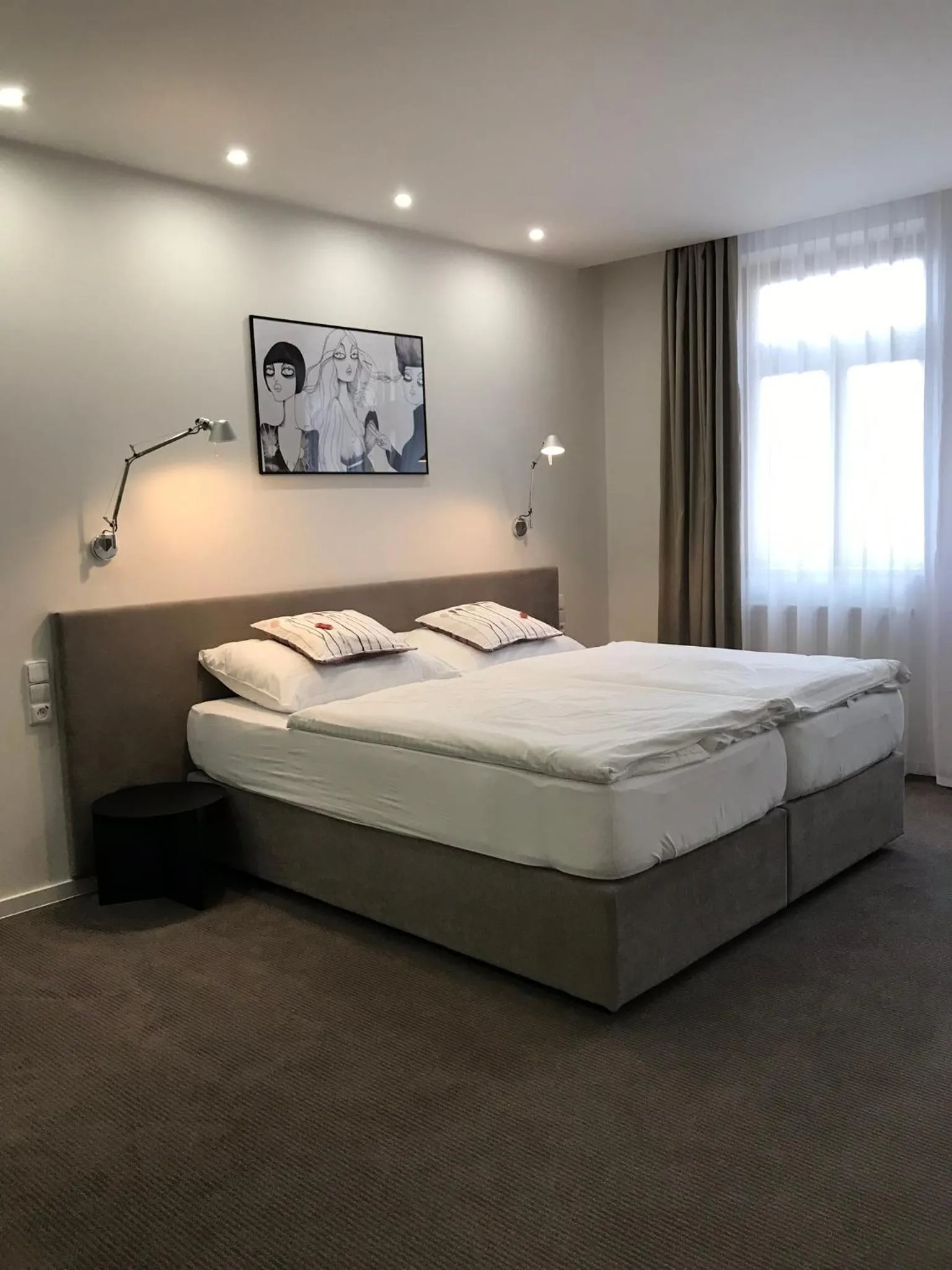 Bed in Rozmaryn Hotel B&B