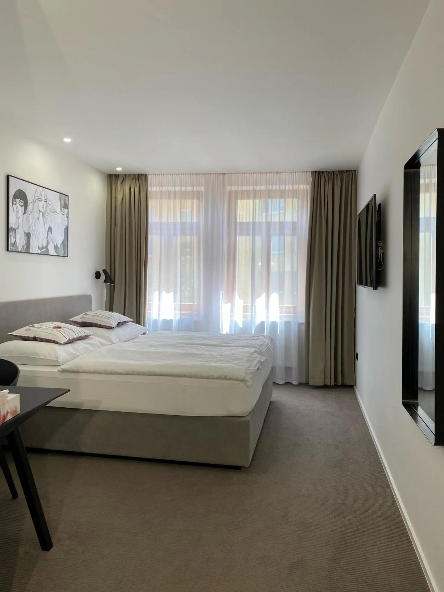 Bed in Rozmaryn Hotel B&B