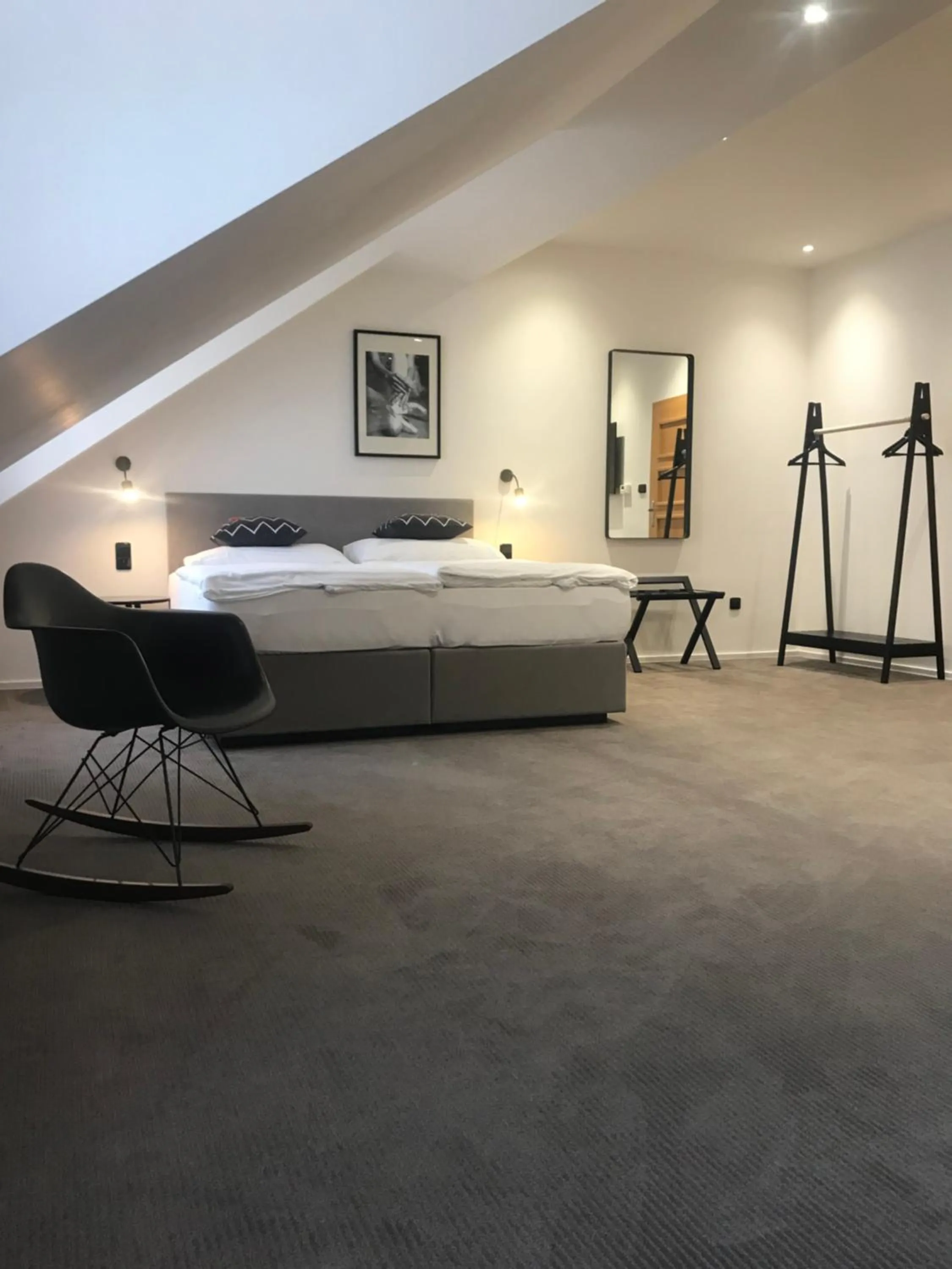 Bed in Rozmaryn Hotel B&B