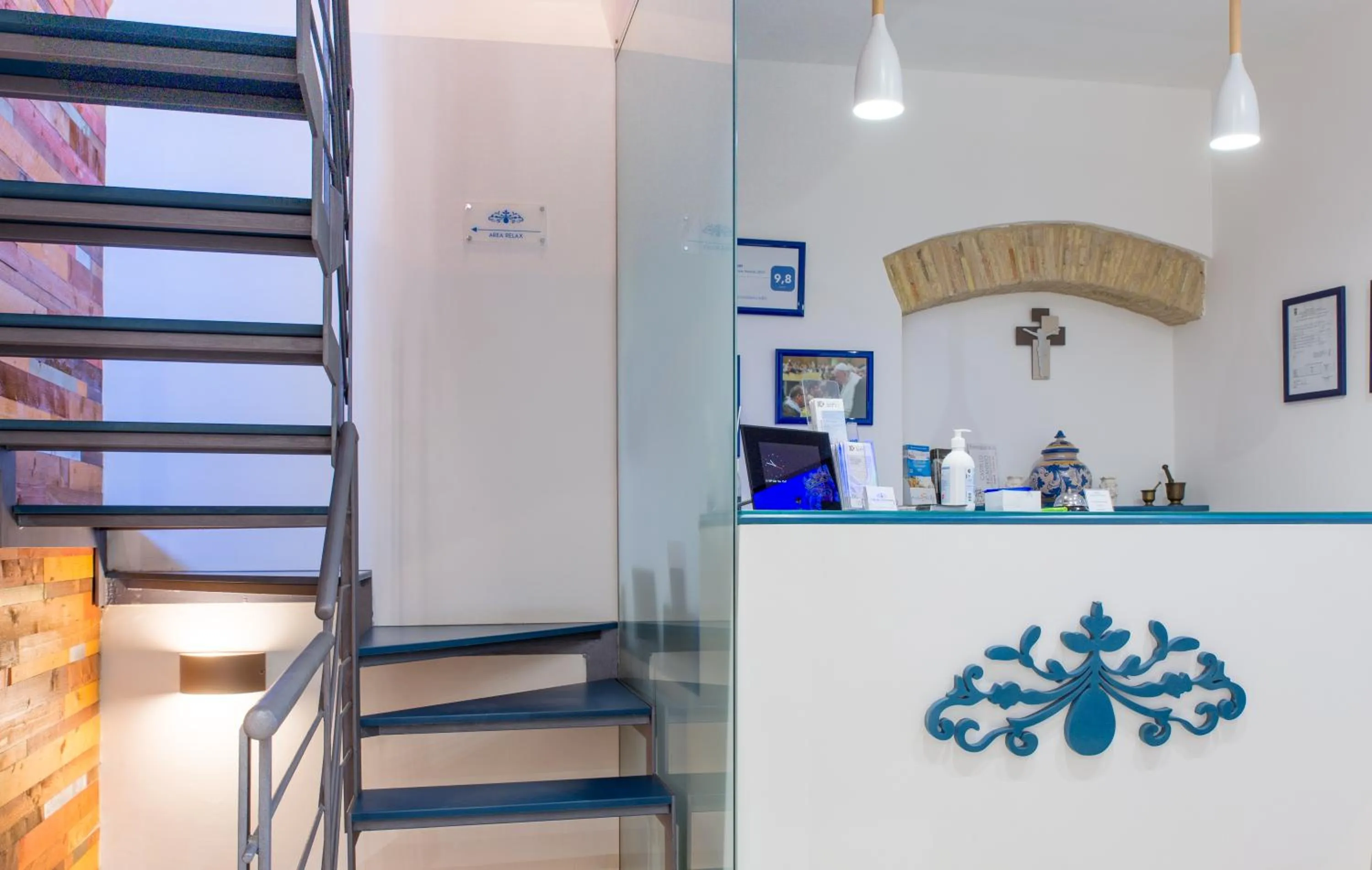 Lobby or reception in Casa dell'Aromatario b&b