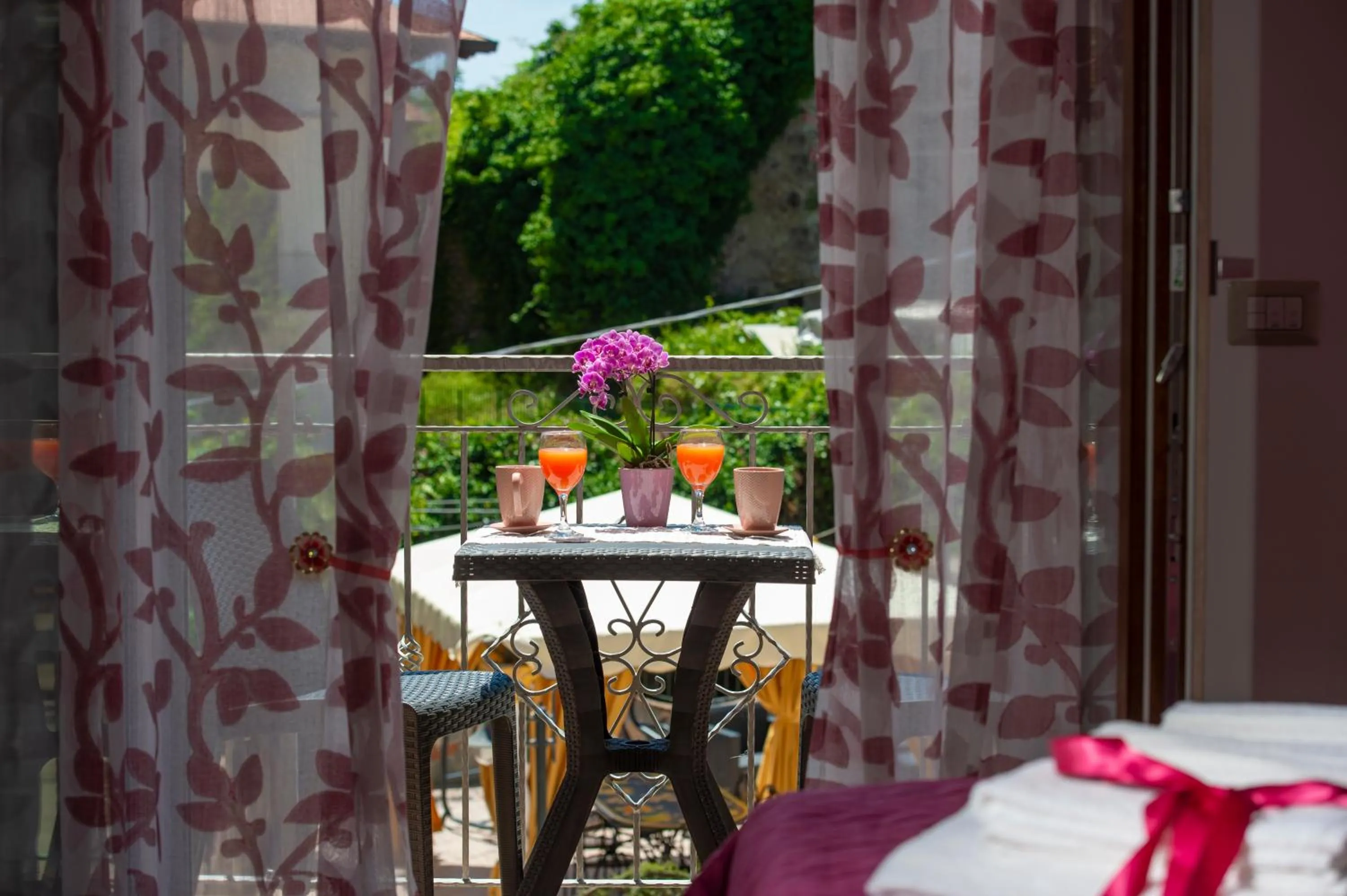 Balcony/Terrace in B&B Il Girasole