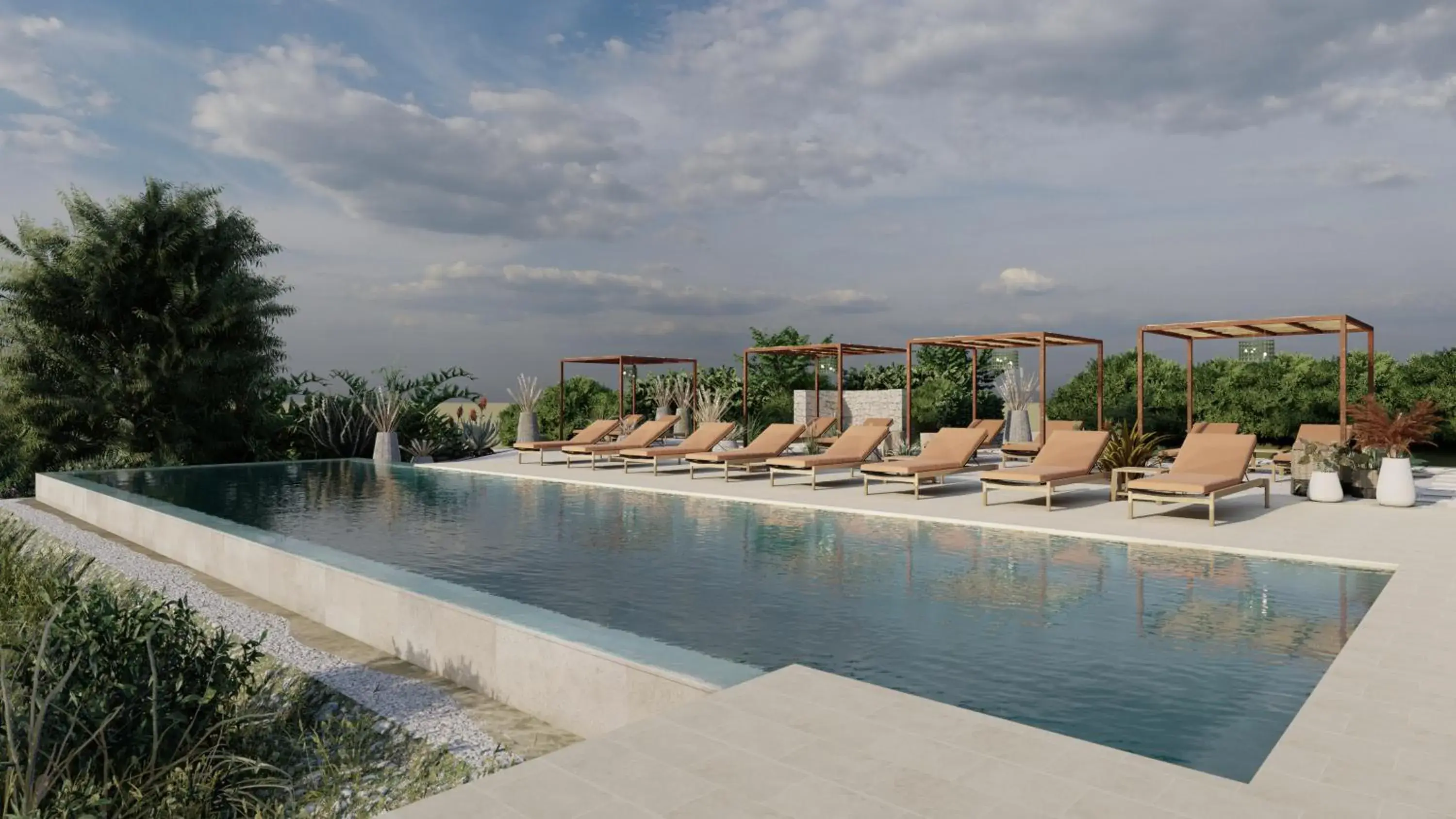 Swimming pool in Masseria Fabrizio Swimming pool in Masseria Fabrizio