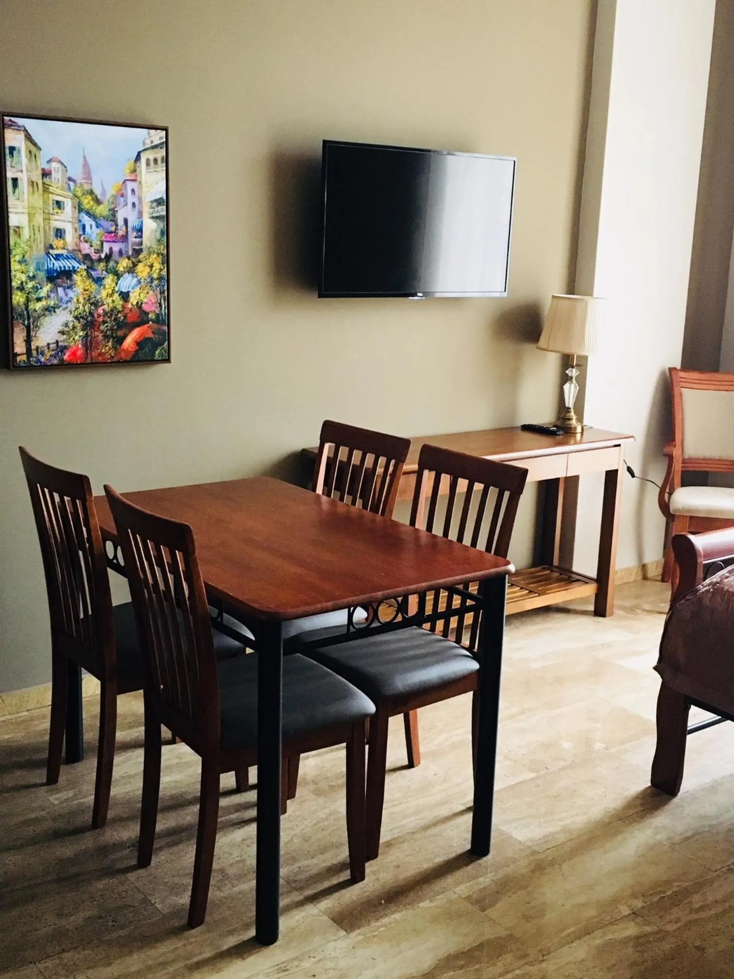 Dining area in Hotel Belvedere