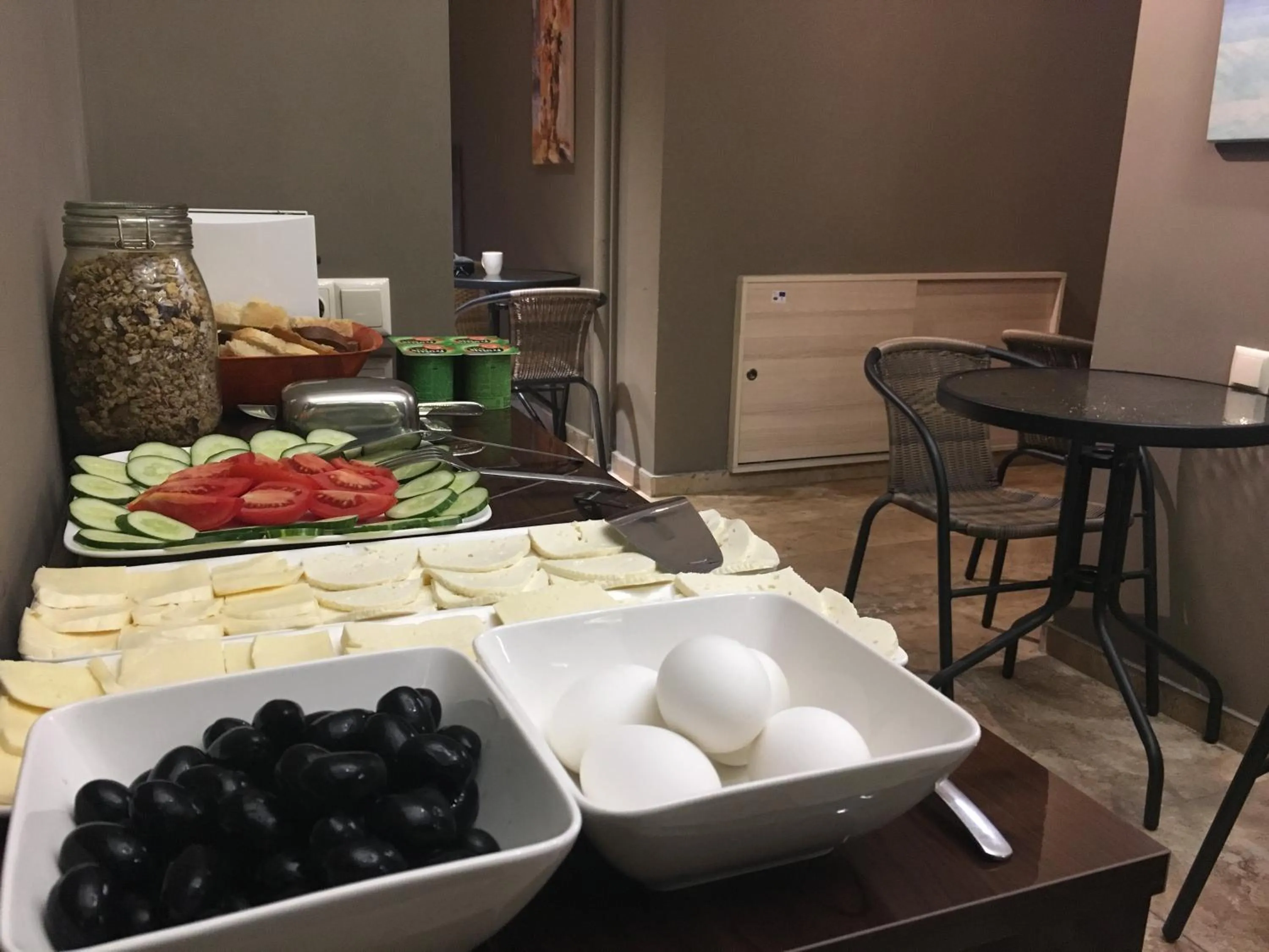 Food and drinks in Hotel Belvedere