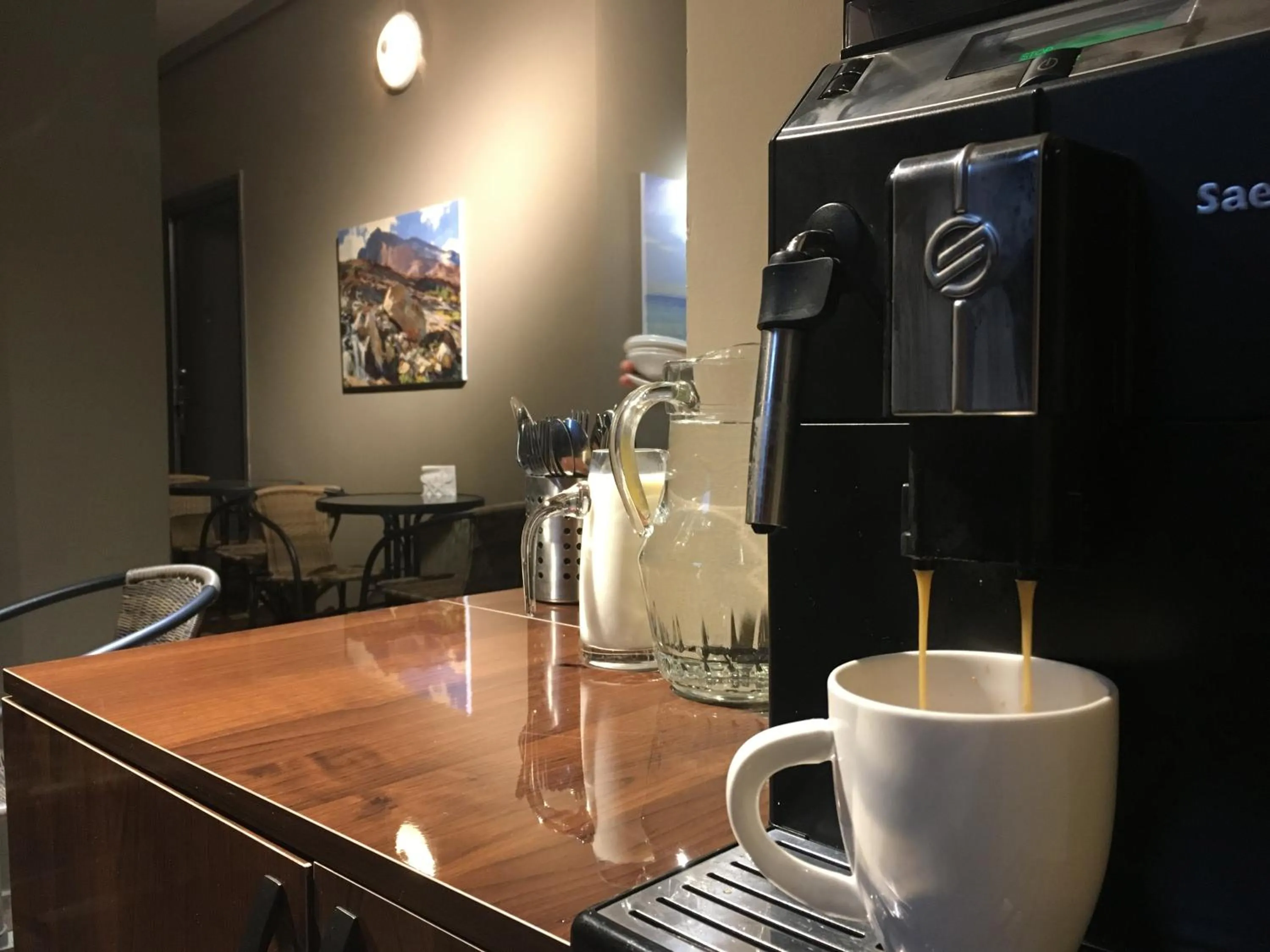 Coffee/tea facilities in Hotel Belvedere